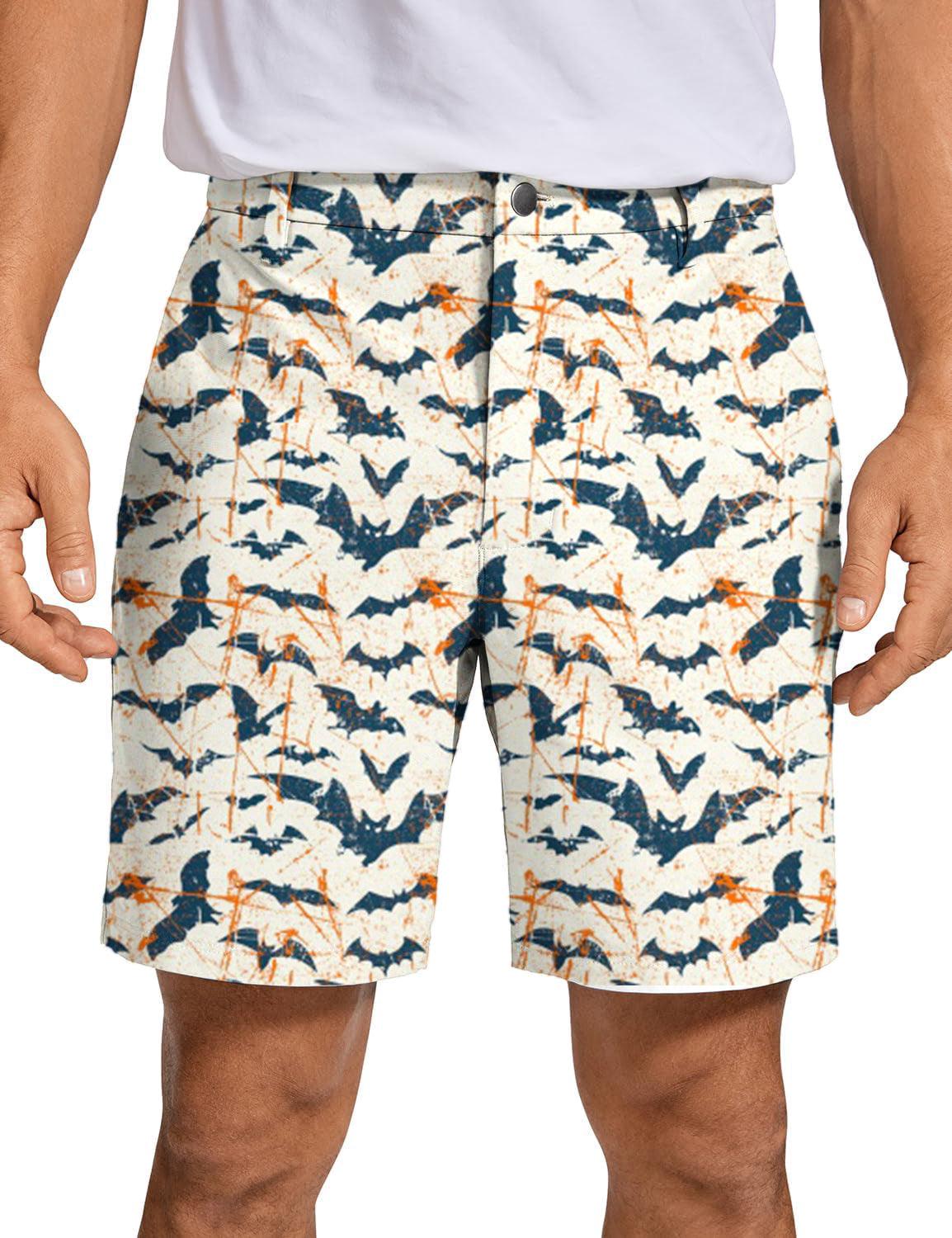 Men Bat Cave Golf Shorts