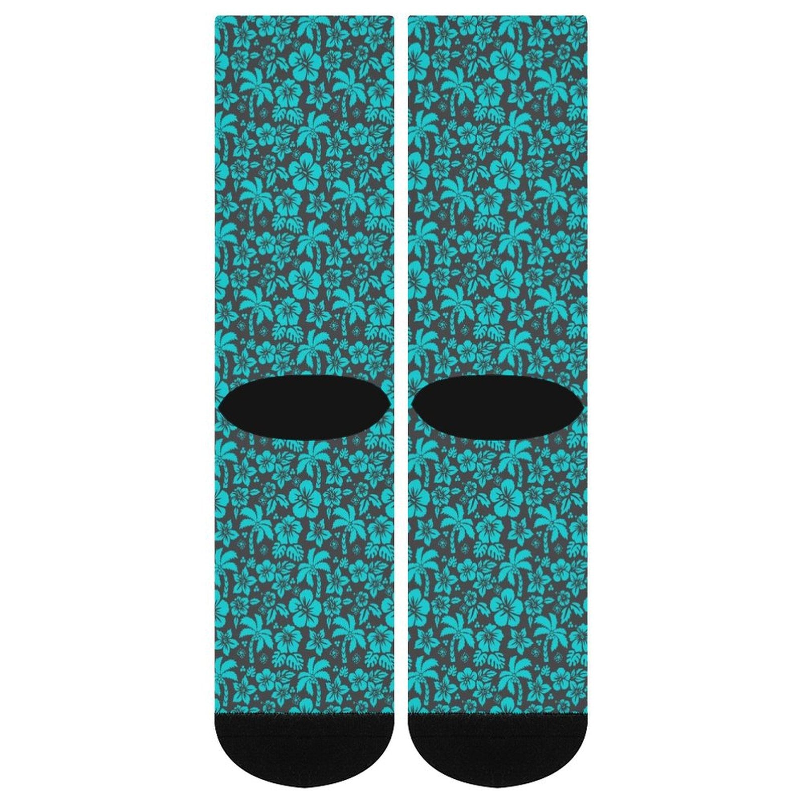 Tropical Hibiscus Prined socks Gifts for Men Women