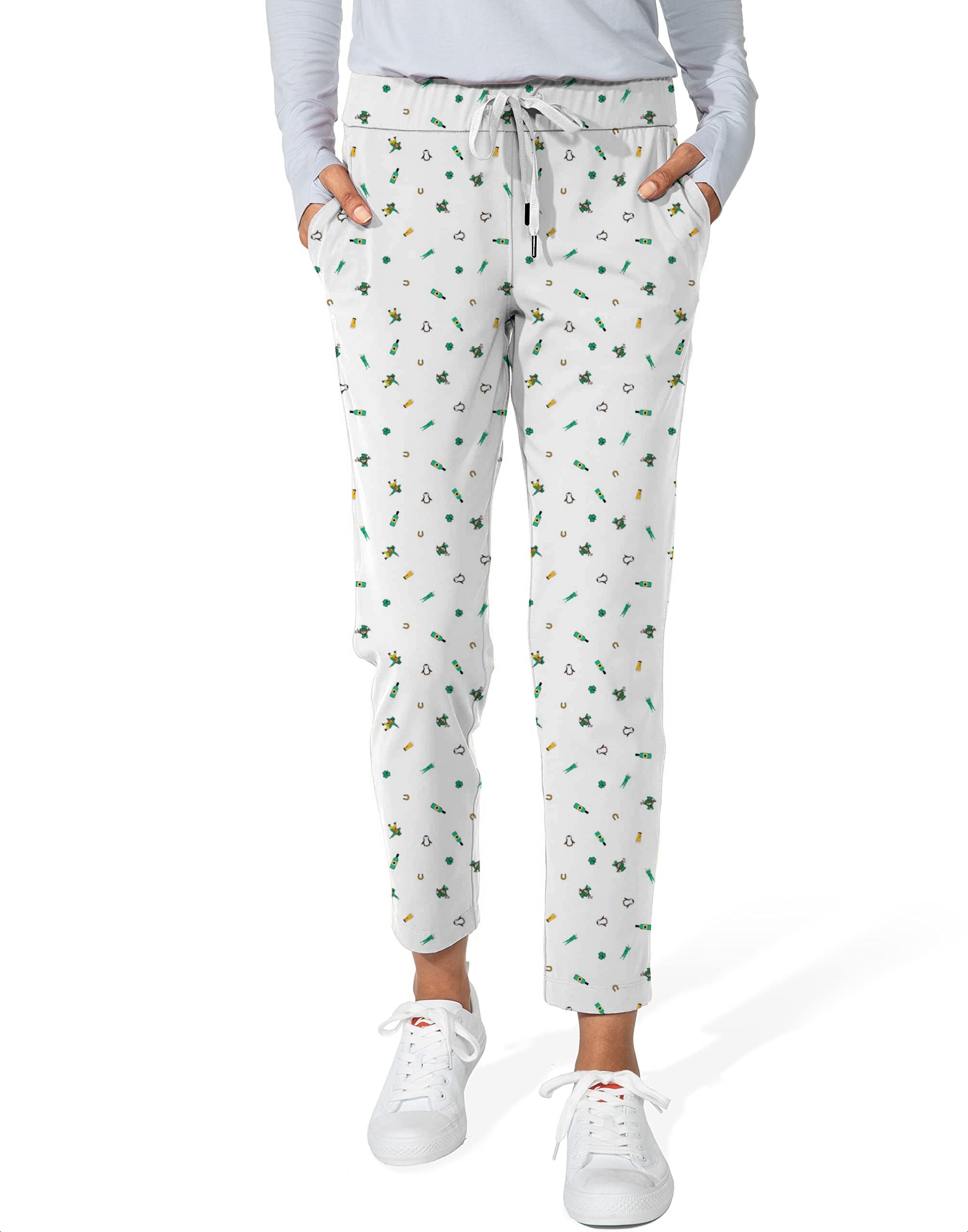 beer-Women's 7/8 Stretch Ankle Golf Pants