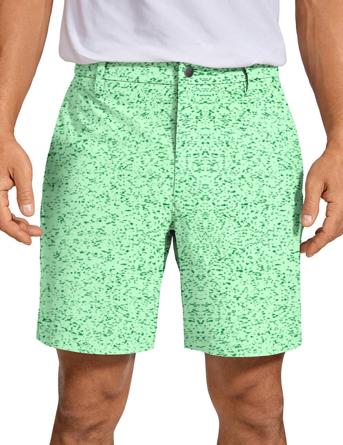 Men Graffiti Greens Golf Shorts