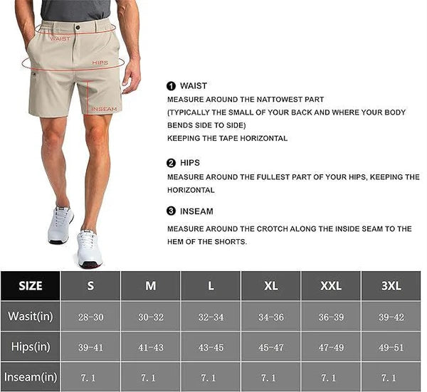 Men's Golf Set Polo+Shorts WHISKEY