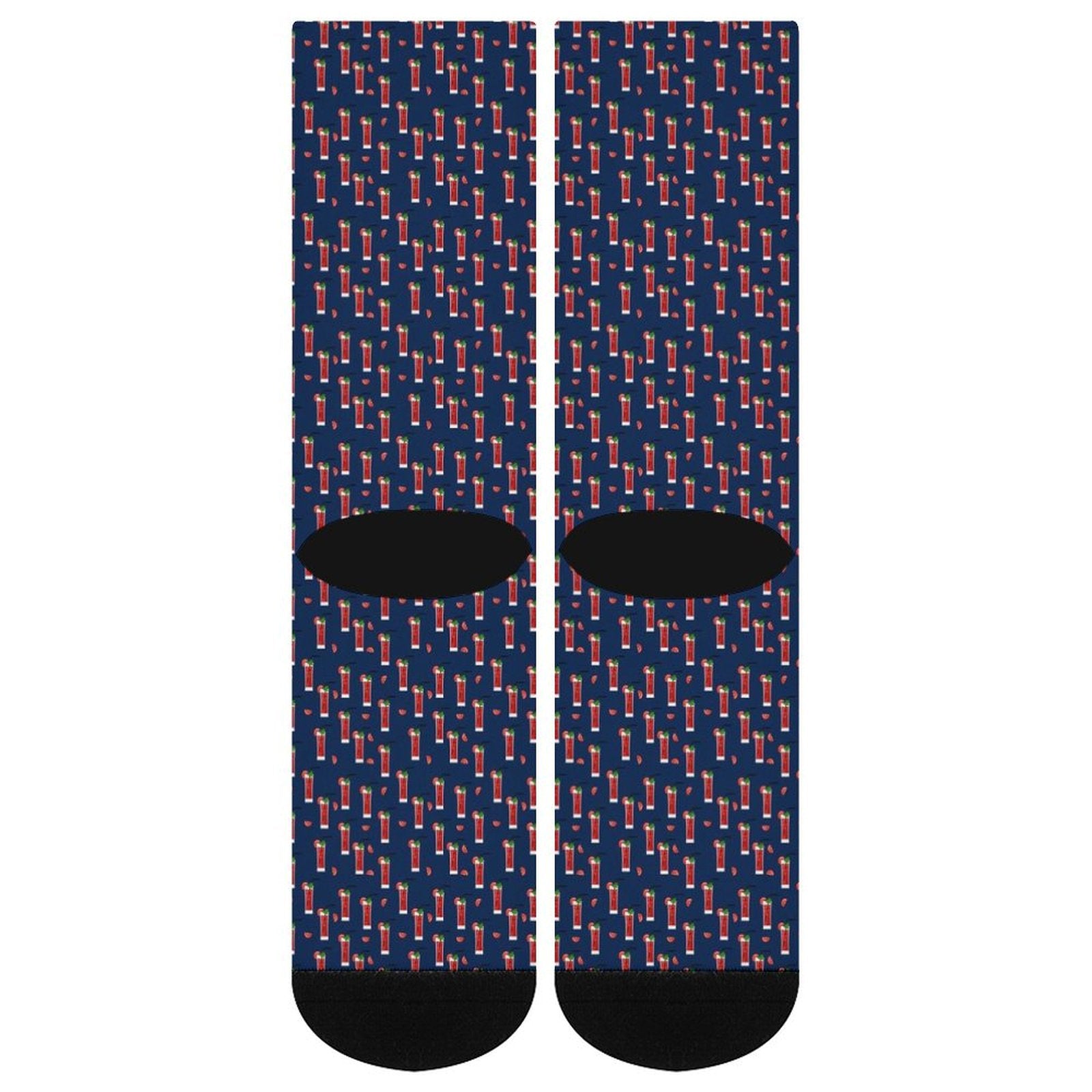 Bloody Mary Prined socks Gifts for Men Women