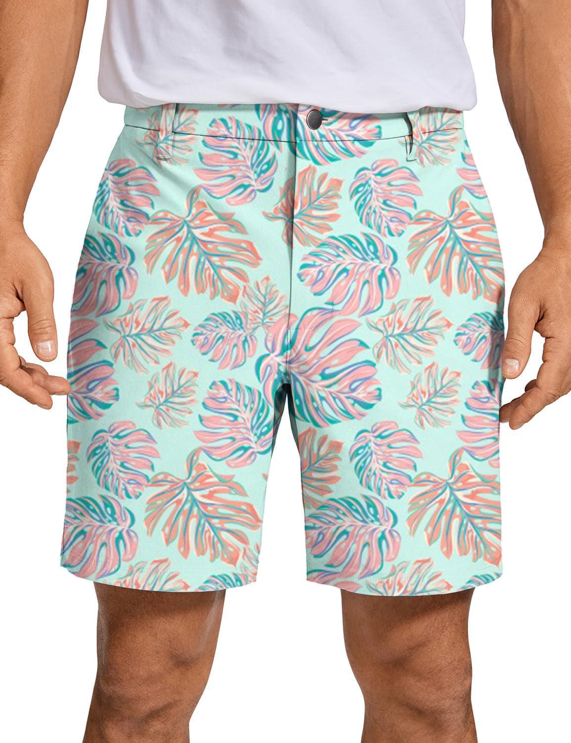 Men Magic Leaves Golf Shorts