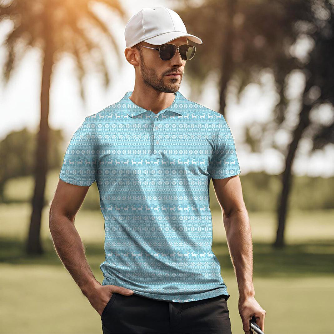 Men's Frozen Wonderland golf polo