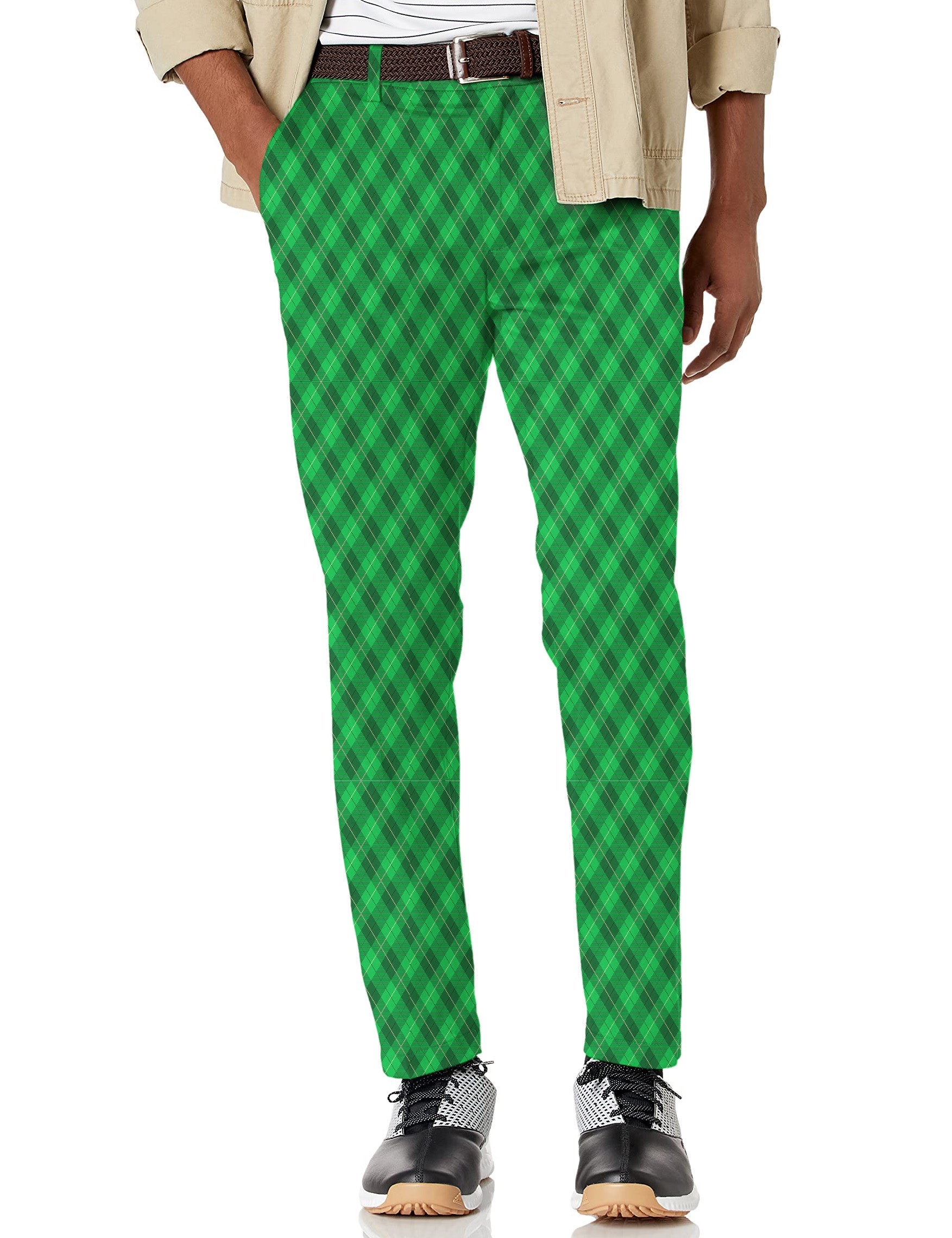 Men's St. Patrick's Day Stretch Golf Pants