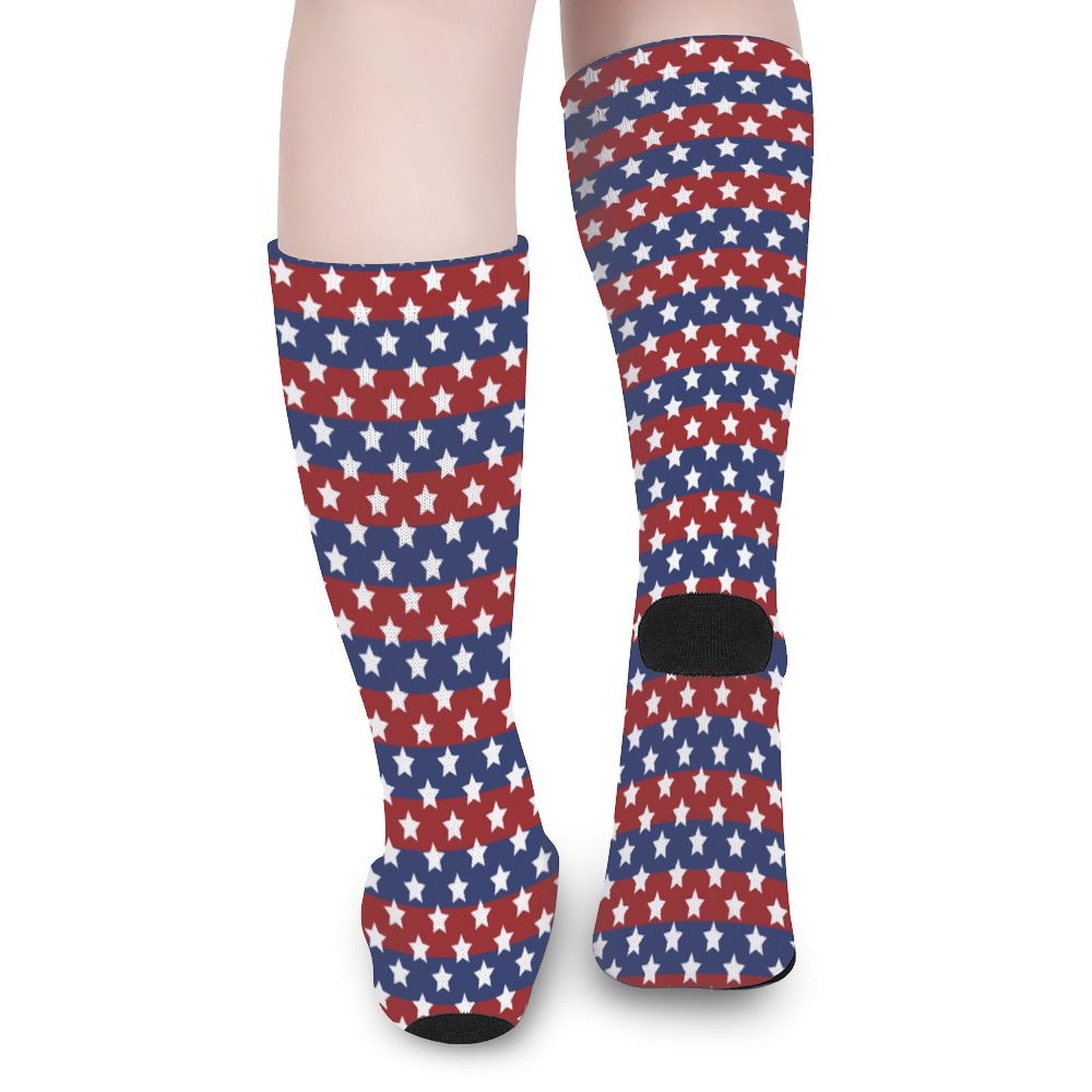 US Flag Stars Prined socks Gifts for Men Women
