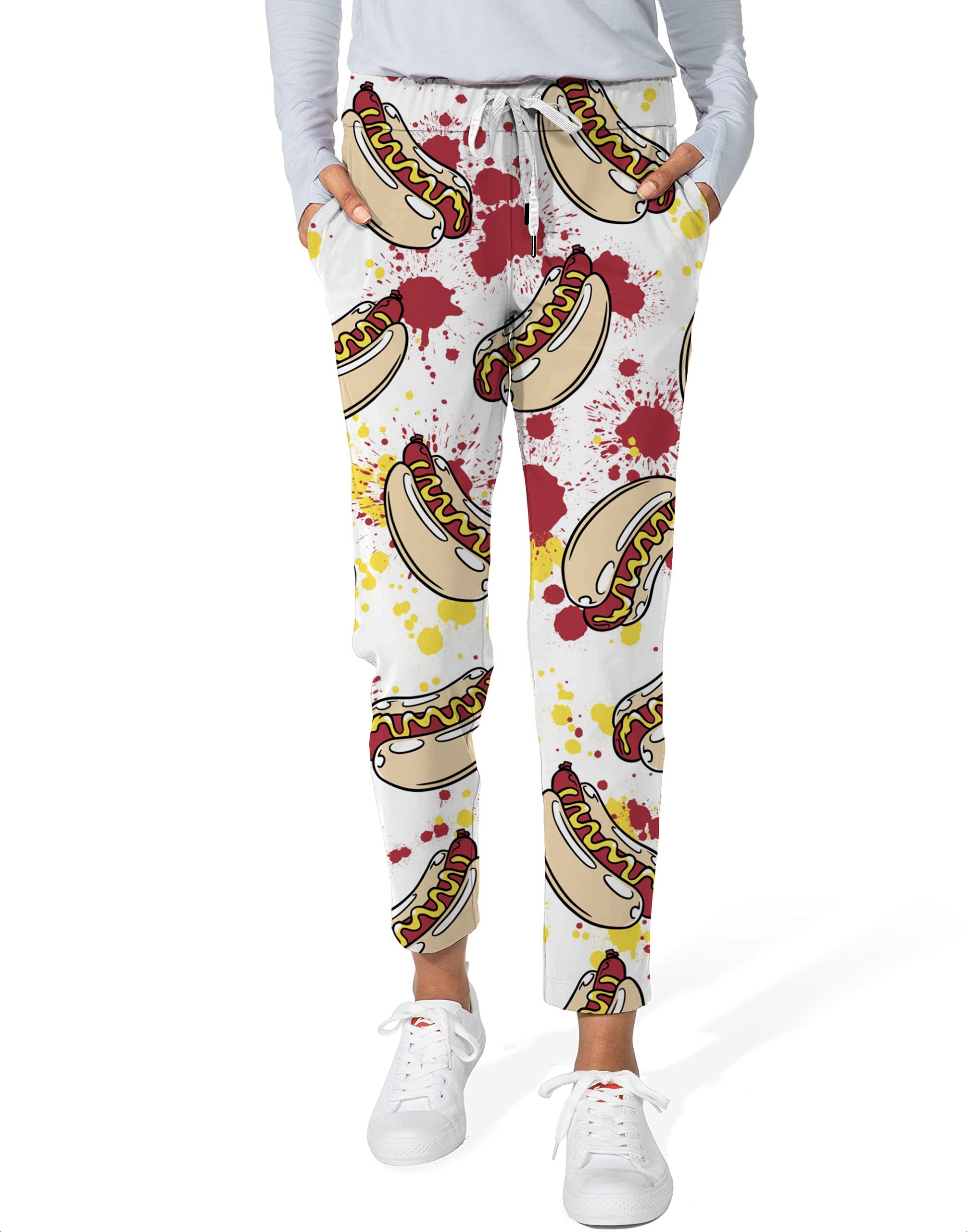 Hot Dog-Women's 7/8 Stretch Ankle Golf Pants