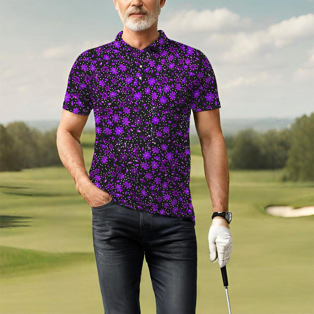 Men's Infinite Daisy golf polo