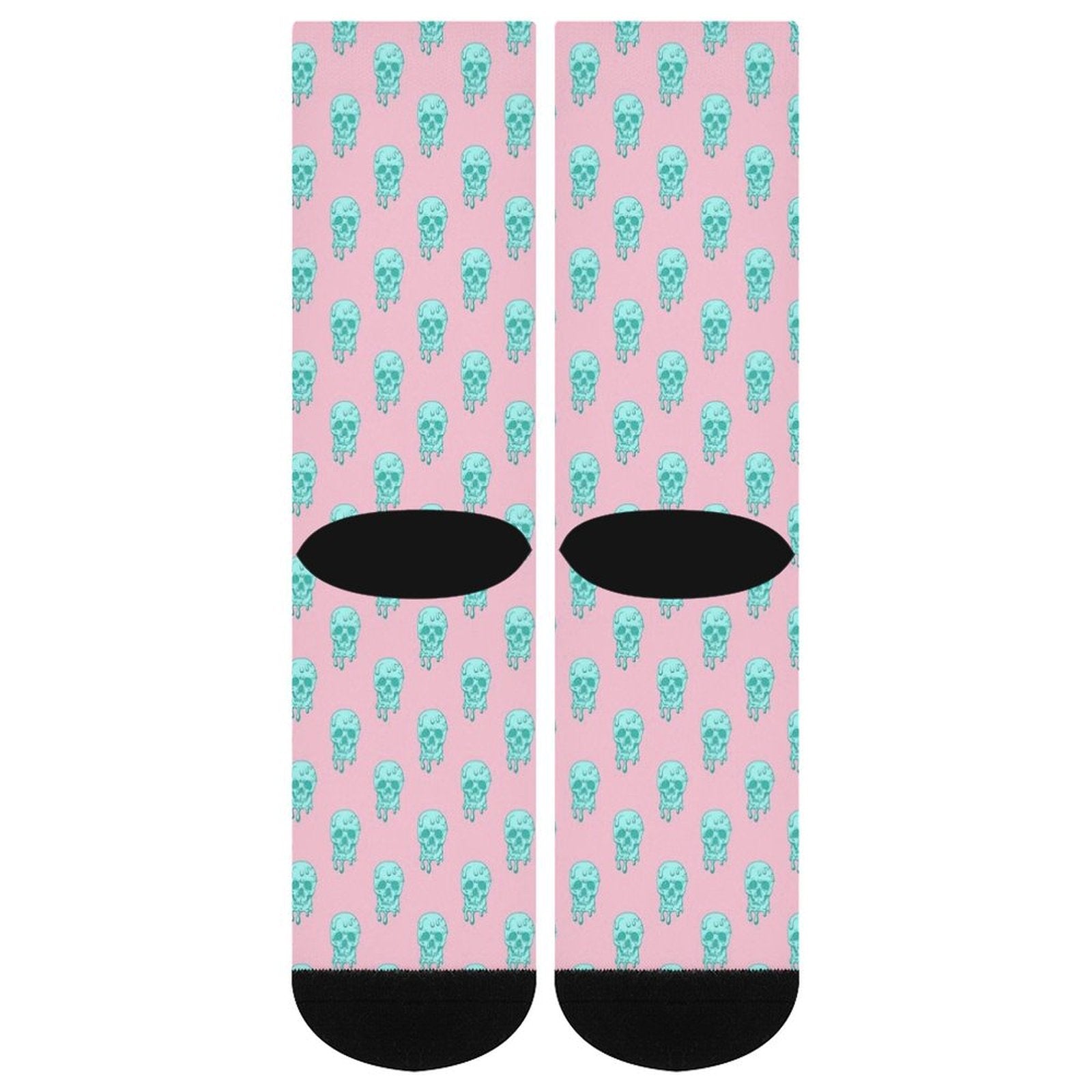 Icey Skulls Prined socks Gifts for Men Women