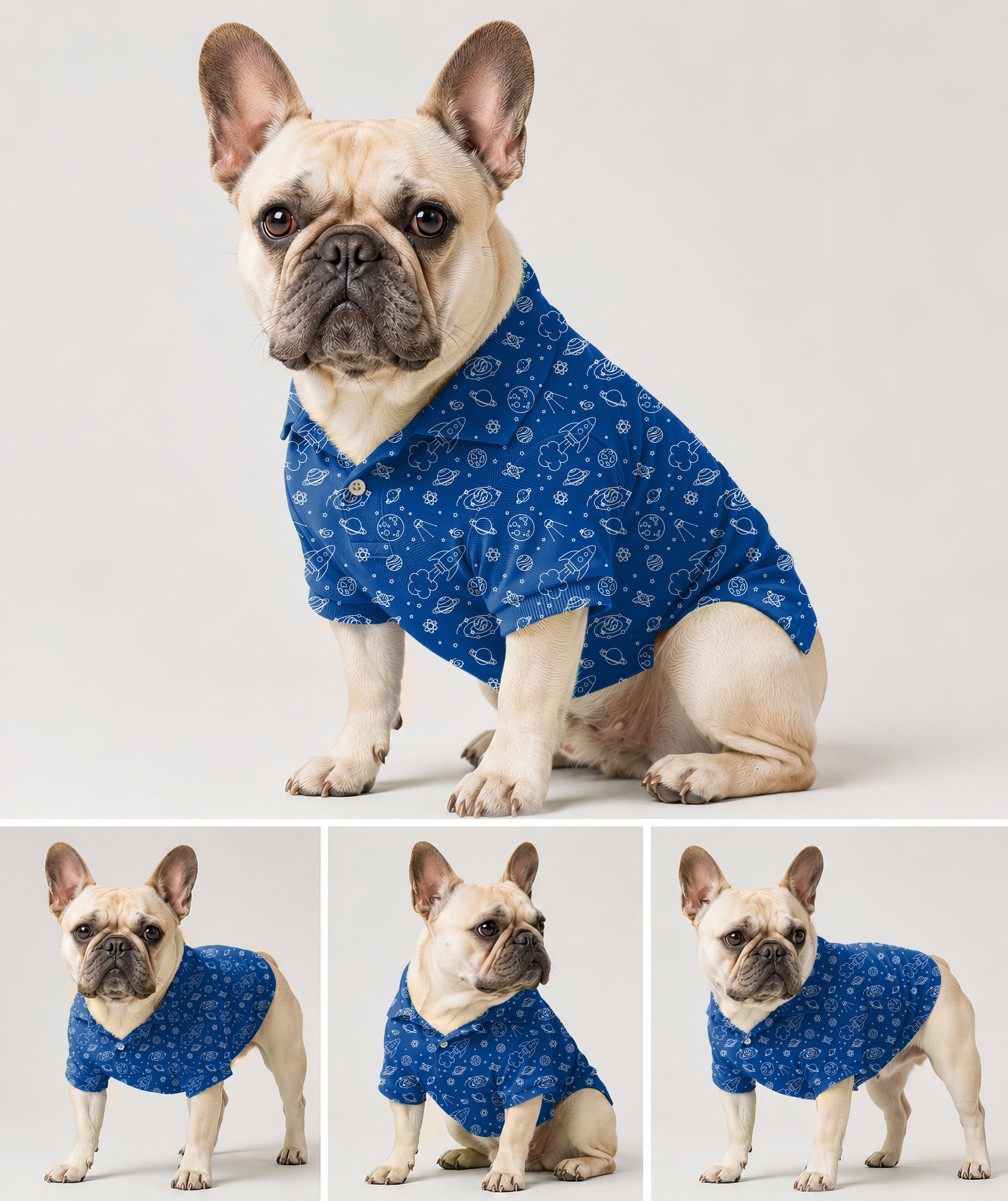 Dog's Space Out golf polo