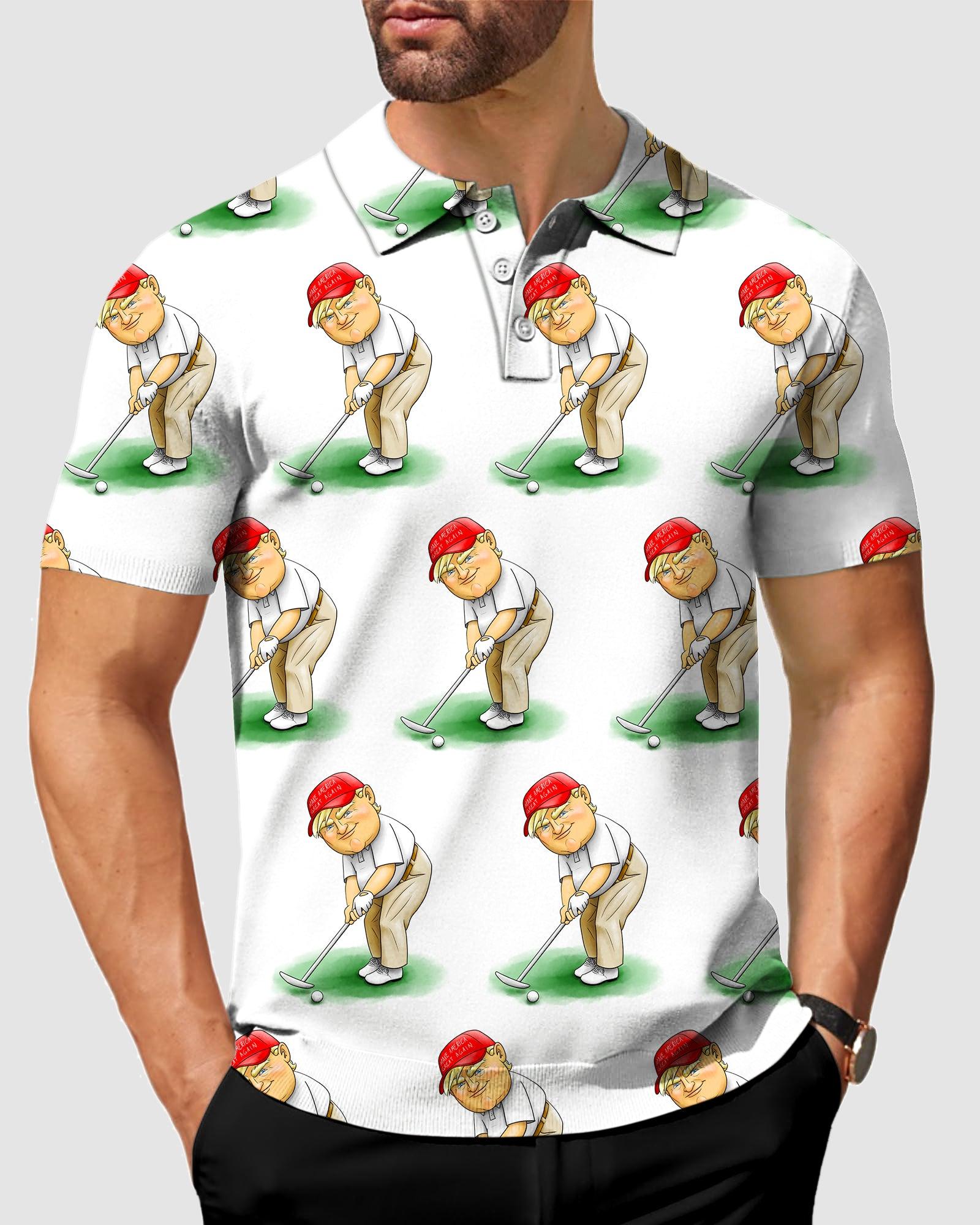 Trump Presidential Men's golf polo