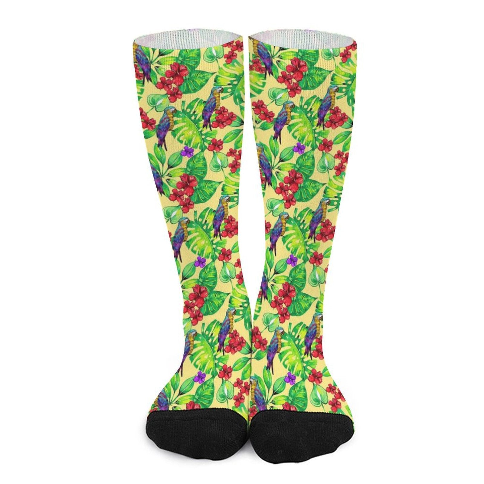 Palm Leaf Toucan Prined socks Gifts for Men Women