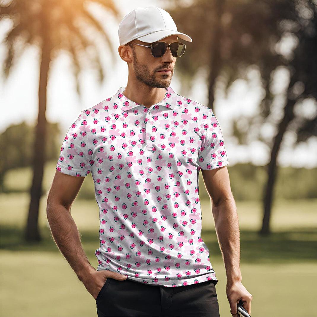 Men's Azalea Elegance golf polo