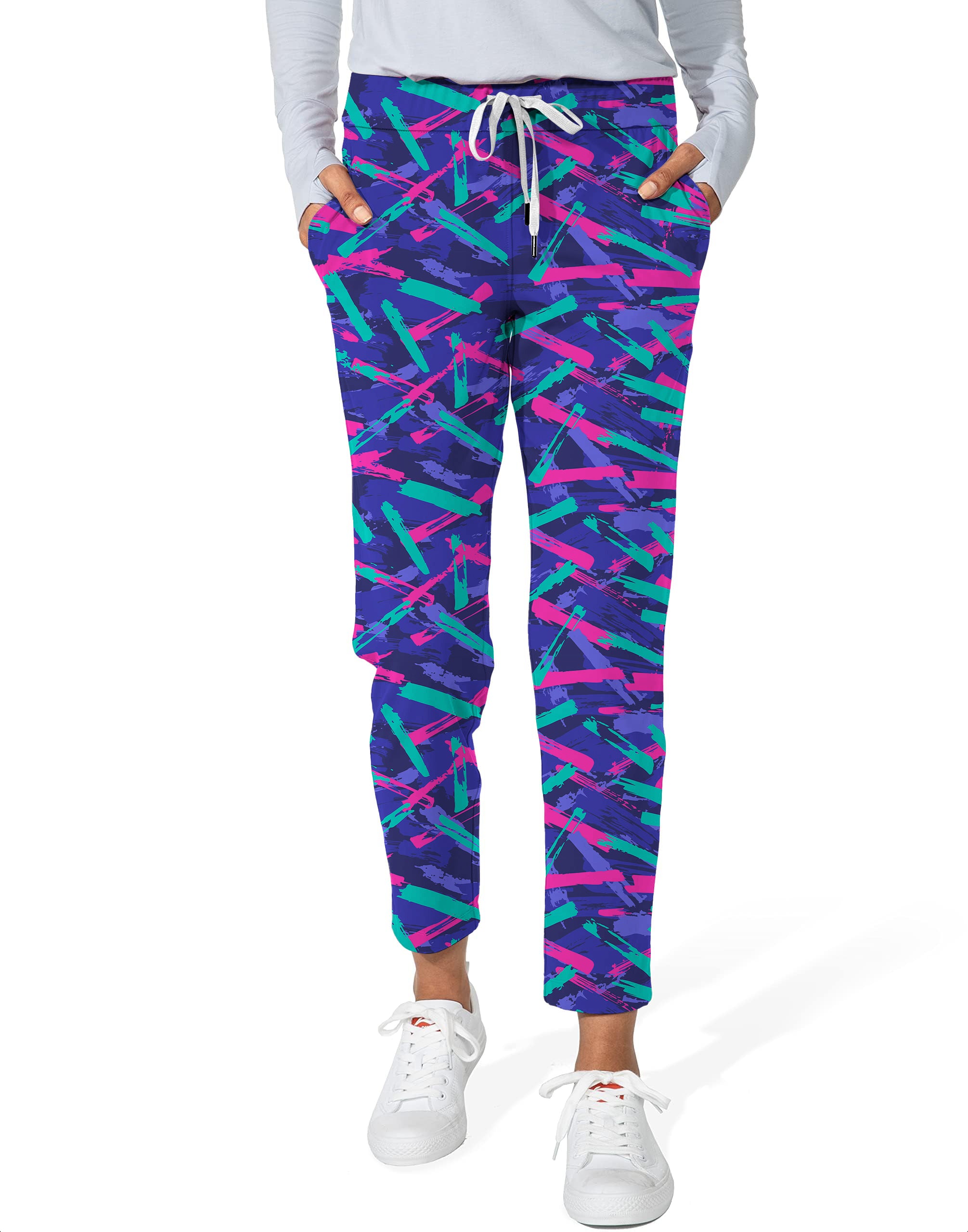 8 Track Women's 7/8 Stretch Ankle Golf Pants