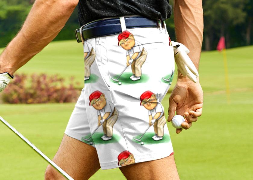 Men Trump Presidential Golf Golf Shorts