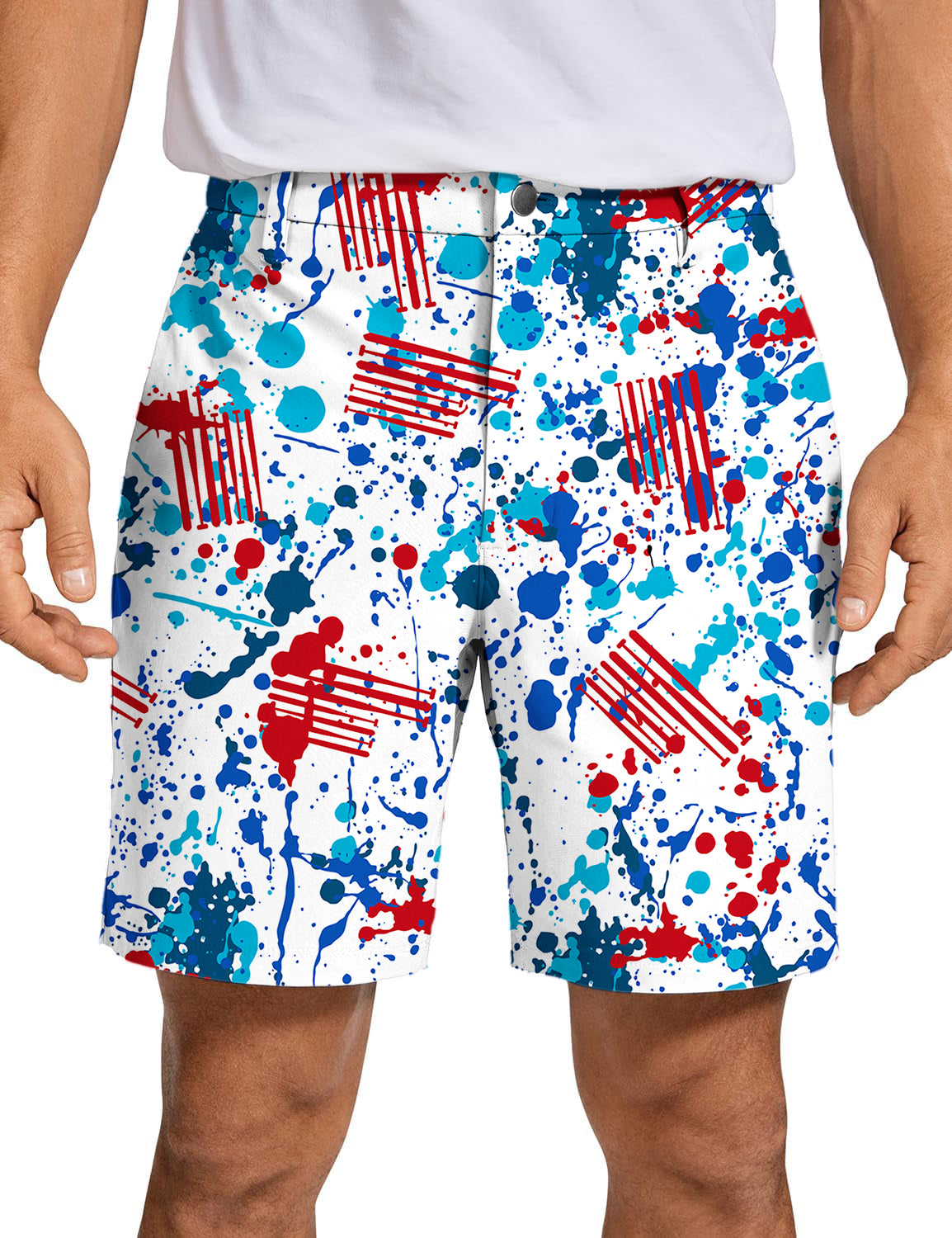 Men's graffiti Golf Shorts