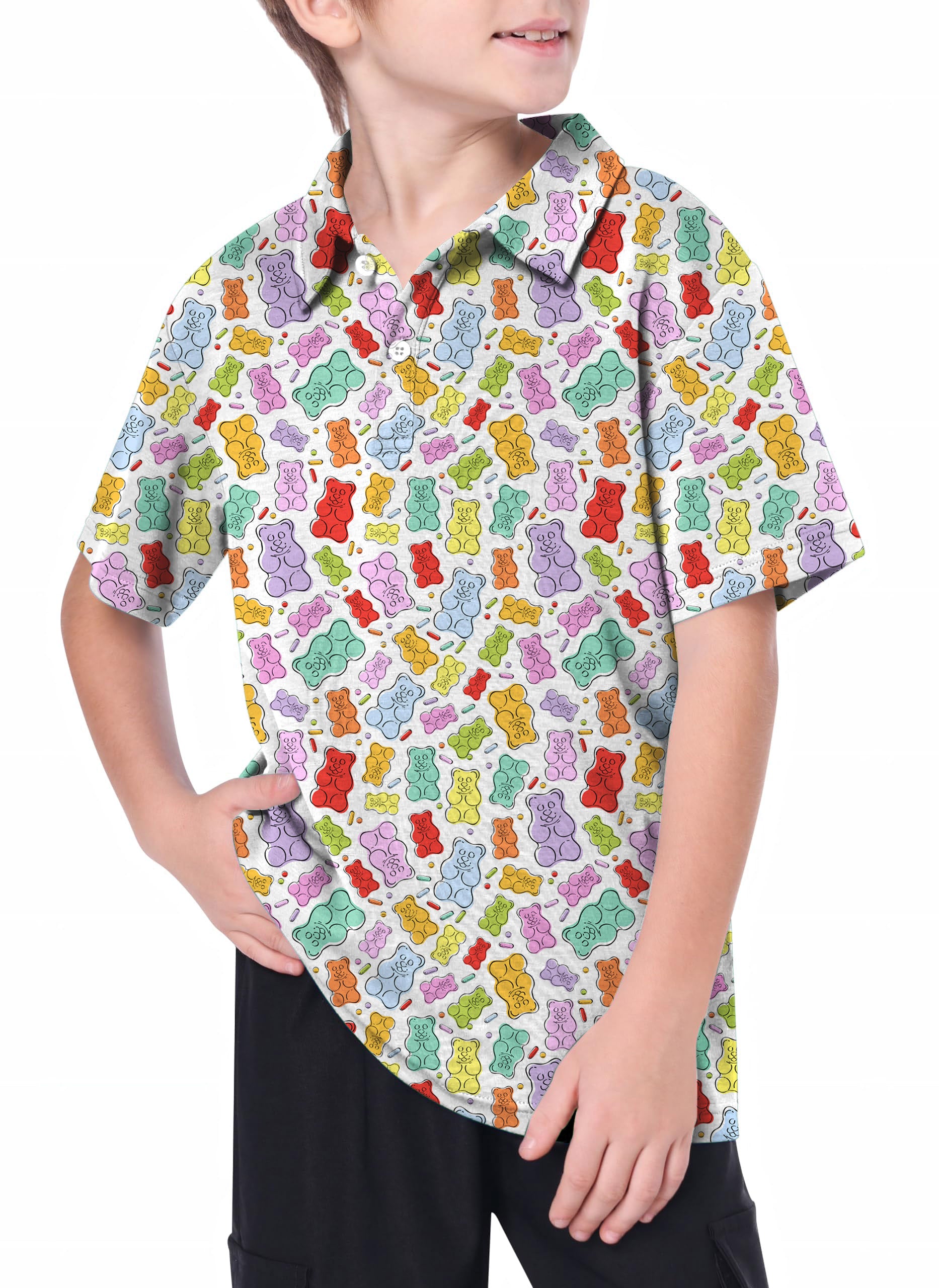 Youth Gummy Bears Golf Polo