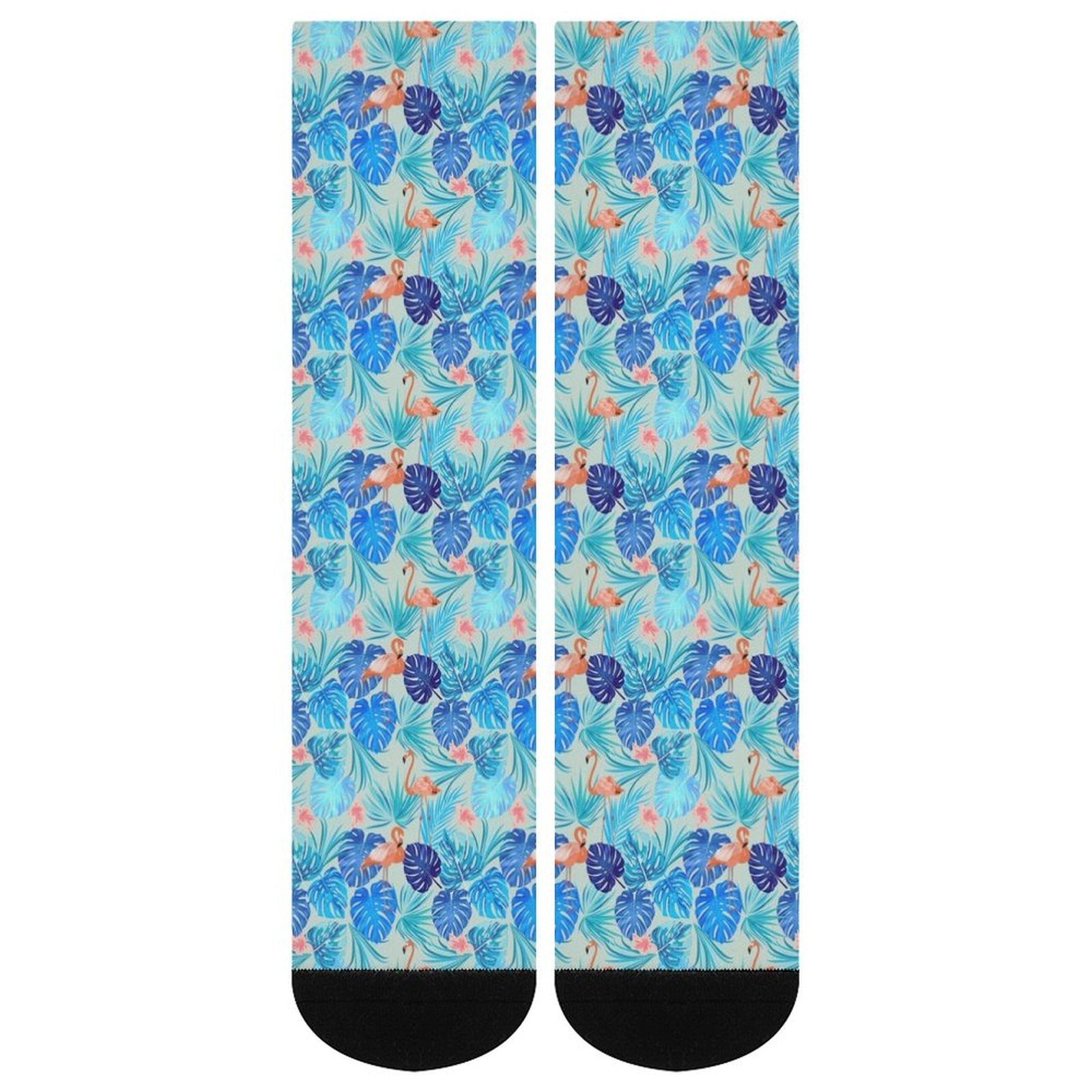 Cool Flamingos Prined socks Gifts for Men Women