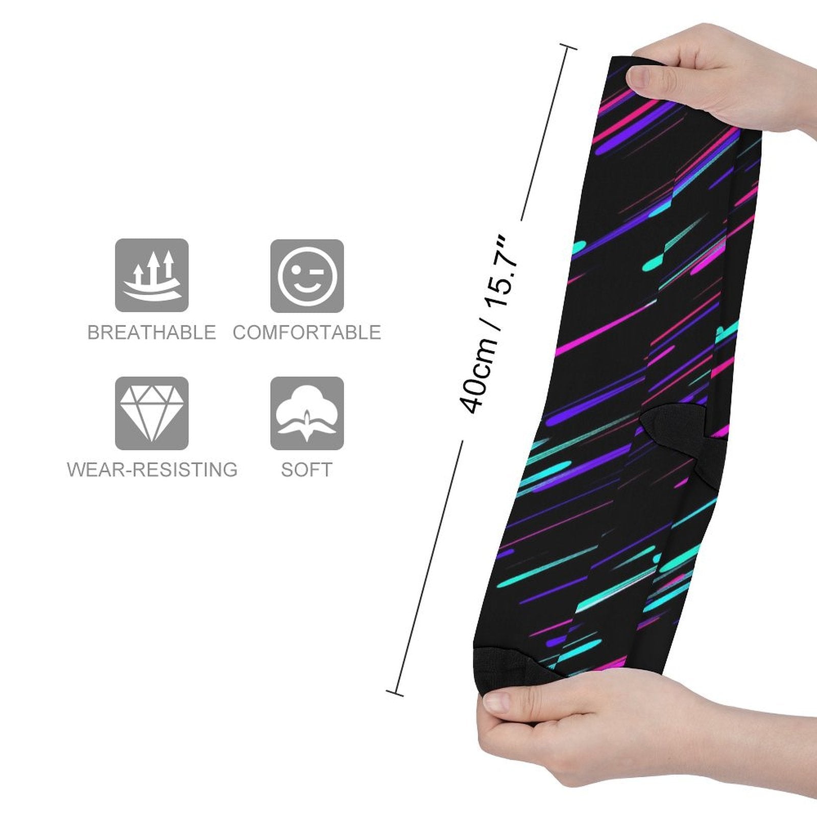 Shooting Stars Prined socks Gifts for Men Women