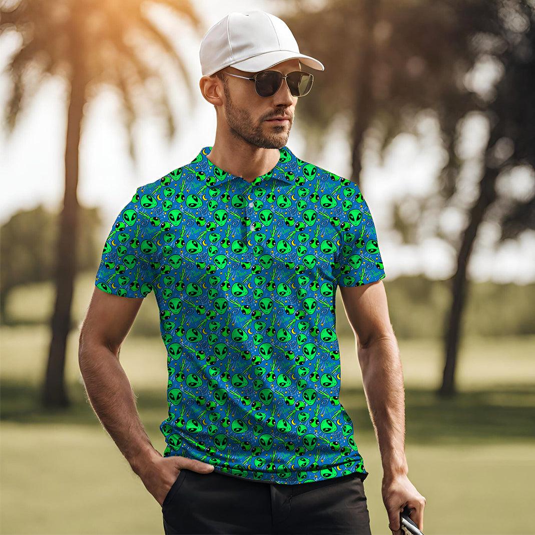 Men's golf polo Cosmic Drive