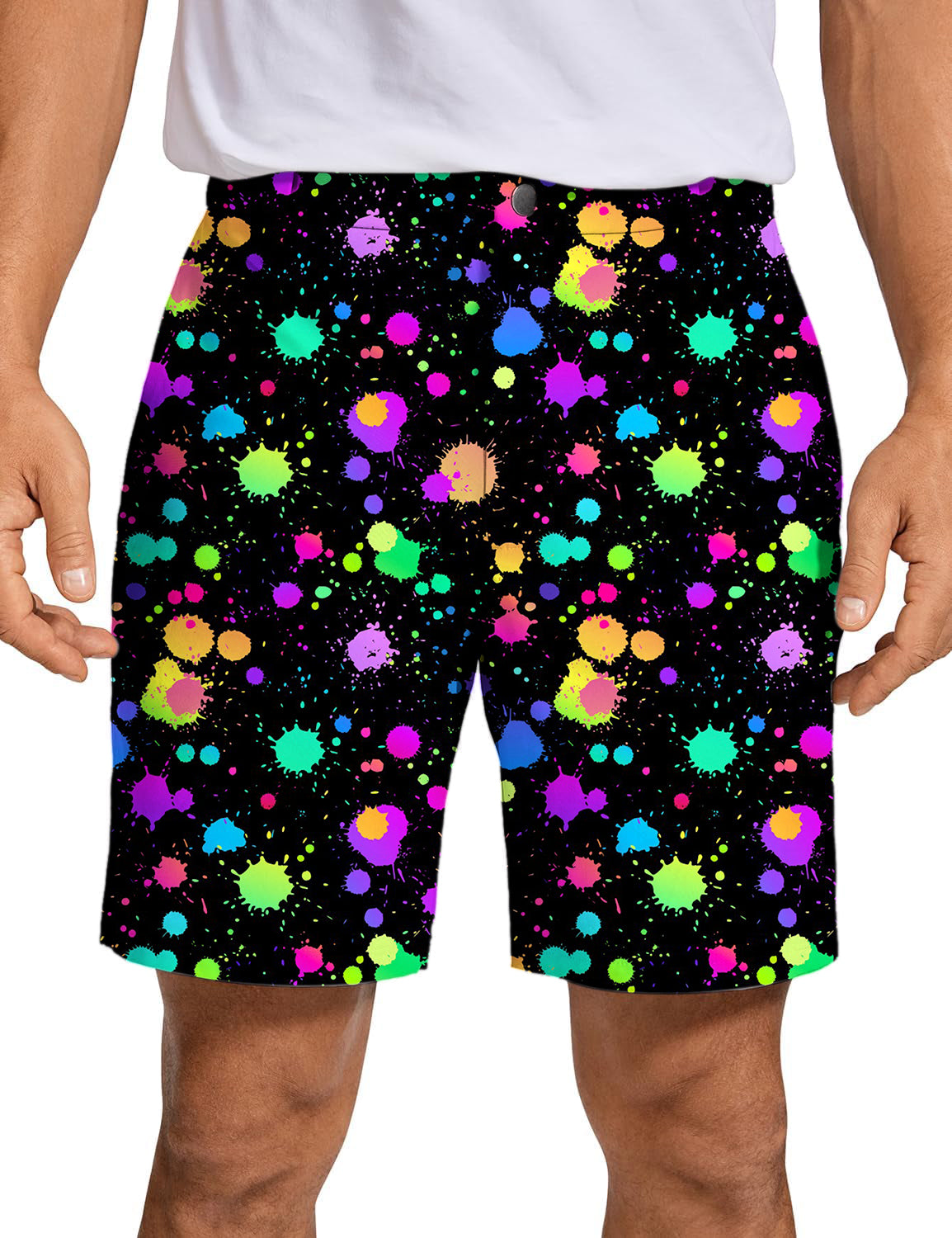 Men's  Colorful graffiti Golf Shorts