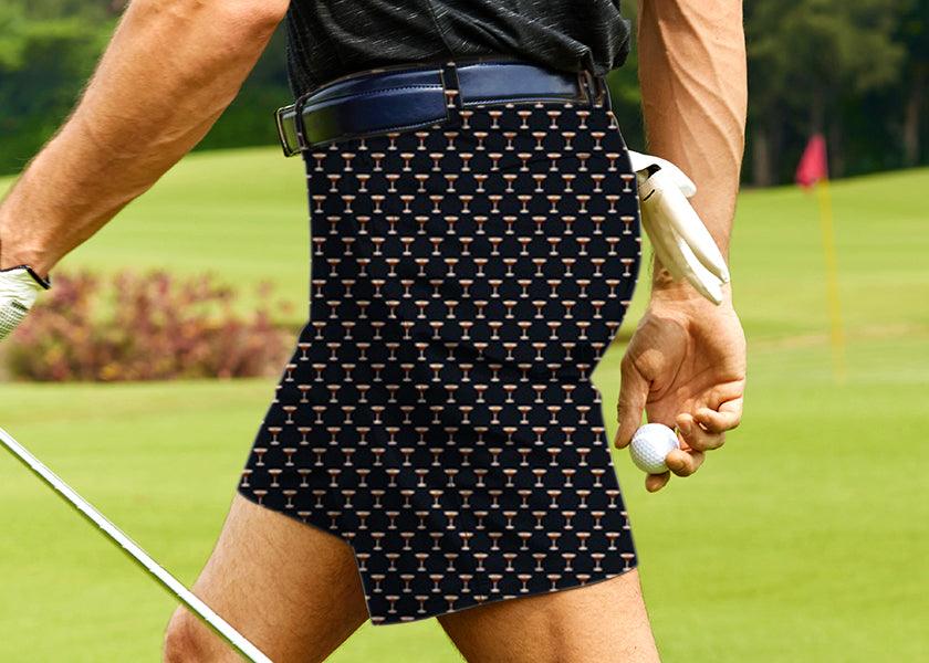 Men Espresso Martinis Golf Shorts