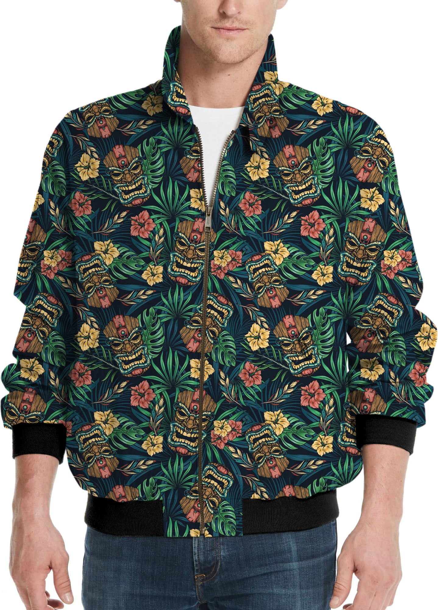 Masked Sacrifice-Men's Golf Windbreaker Light Jacket