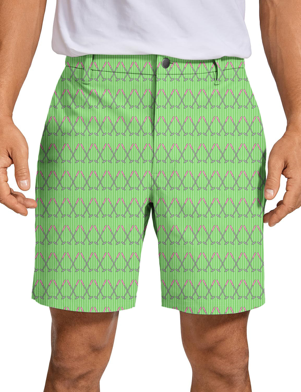 Men's green golf club Golf Shorts