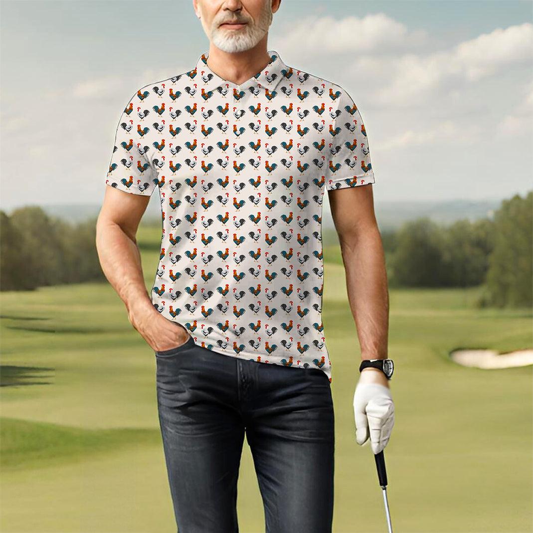 Men's Golf Polo Shirts Mr. Cocky