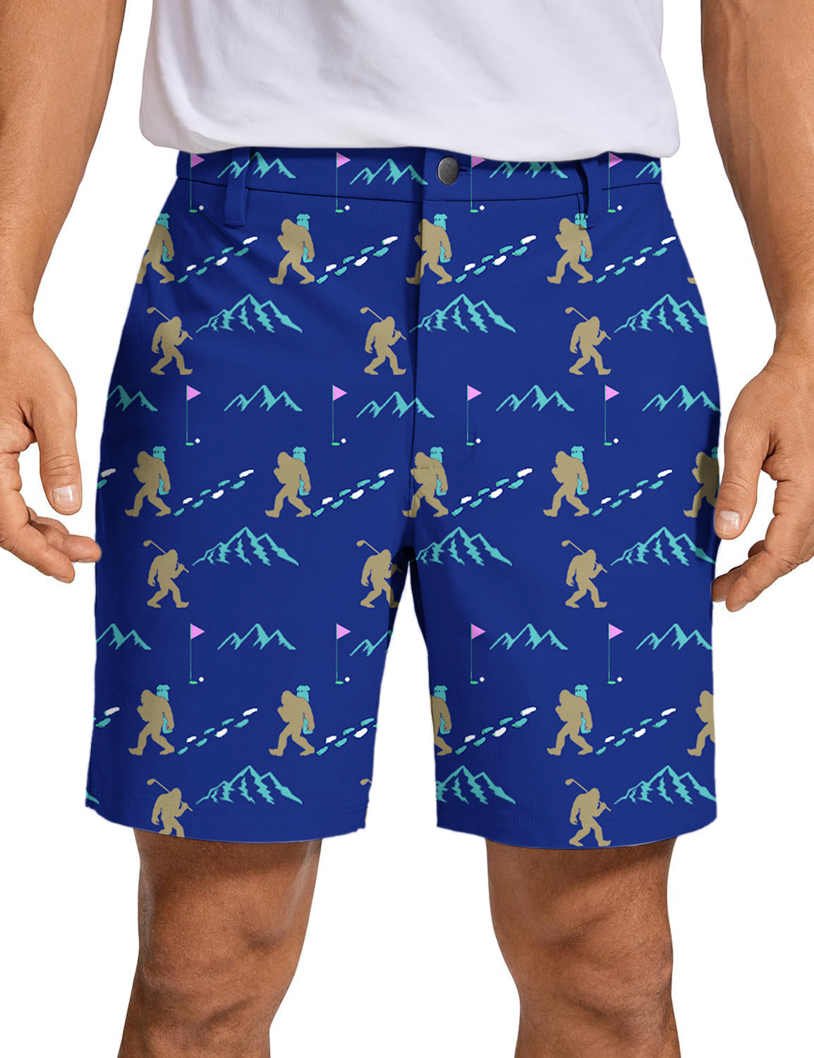 Men BIG FOOT Golf Shorts