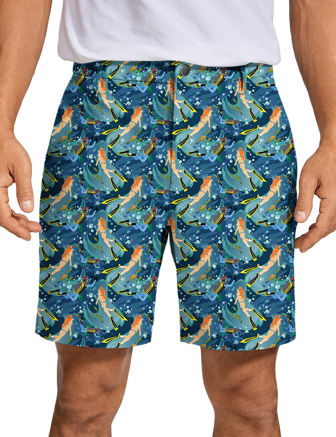 Men's Divers Golf Shorts