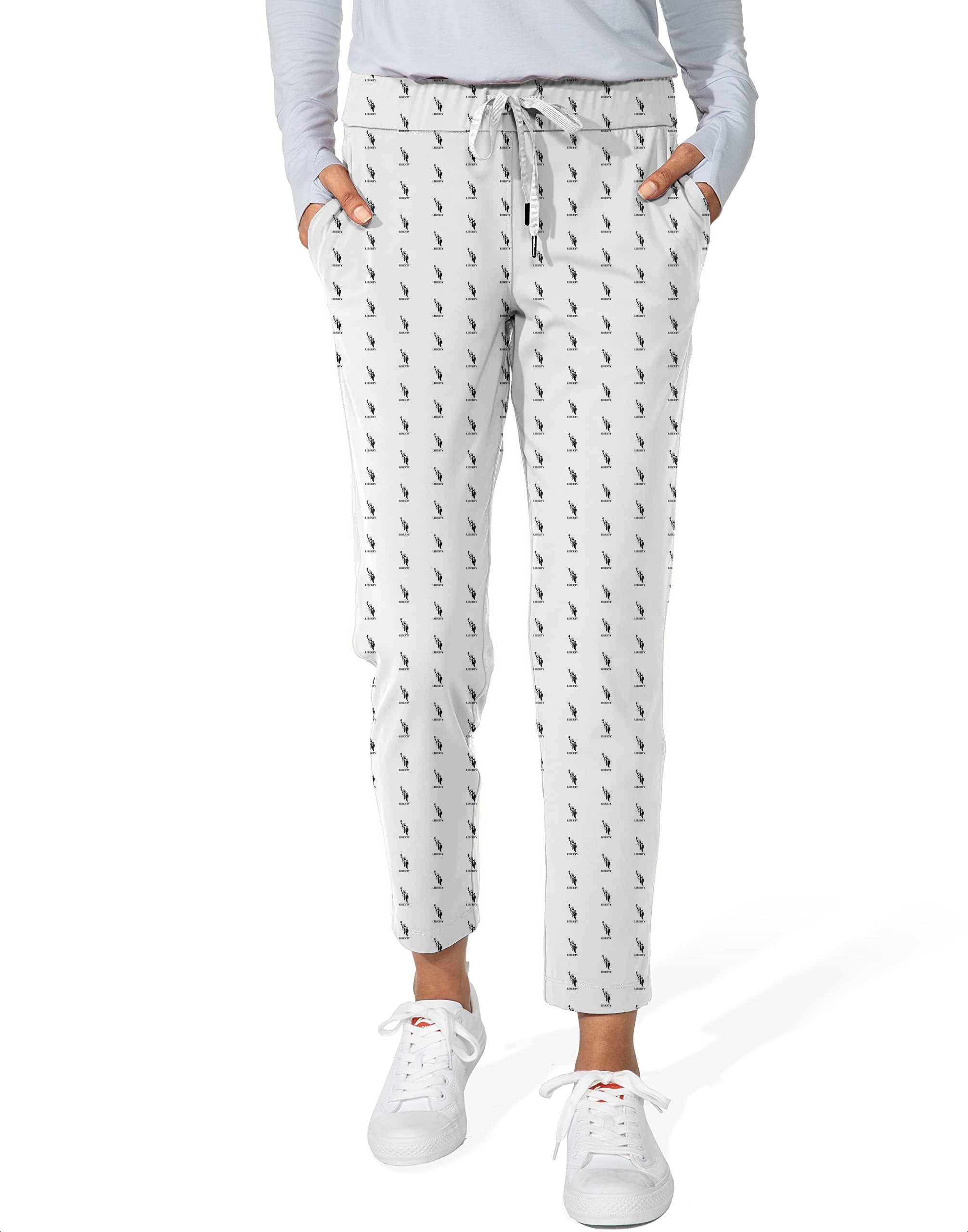 Statue of Liberty-Women's 7/8 Stretch Ankle Golf Pants