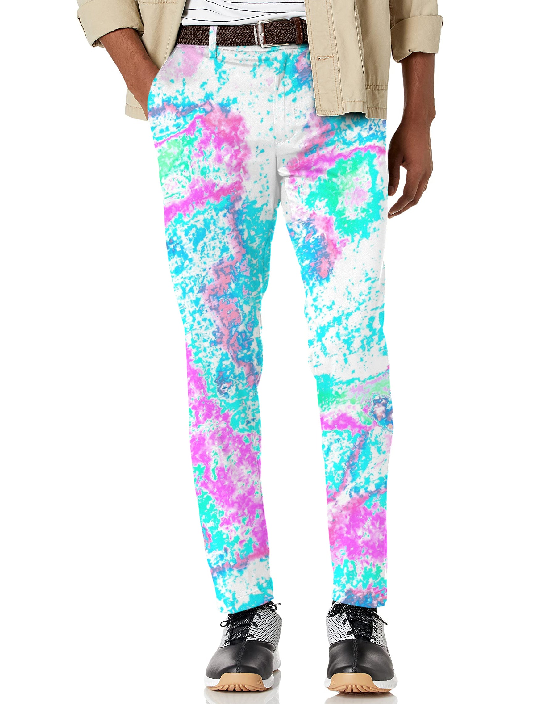 Men's vintage fractal Stretch Golf pants