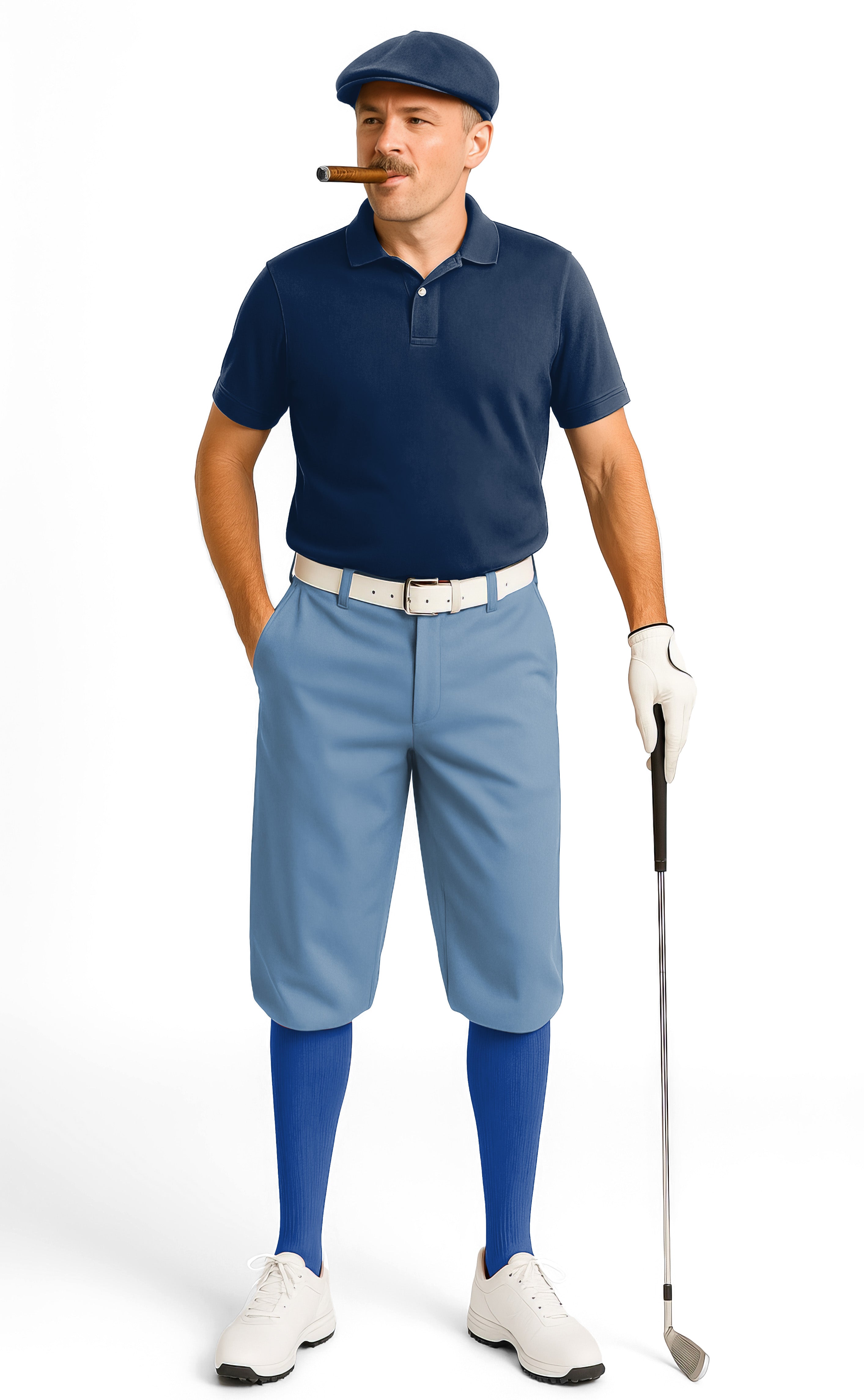 pure space-Men's Golf Knickers Pants
