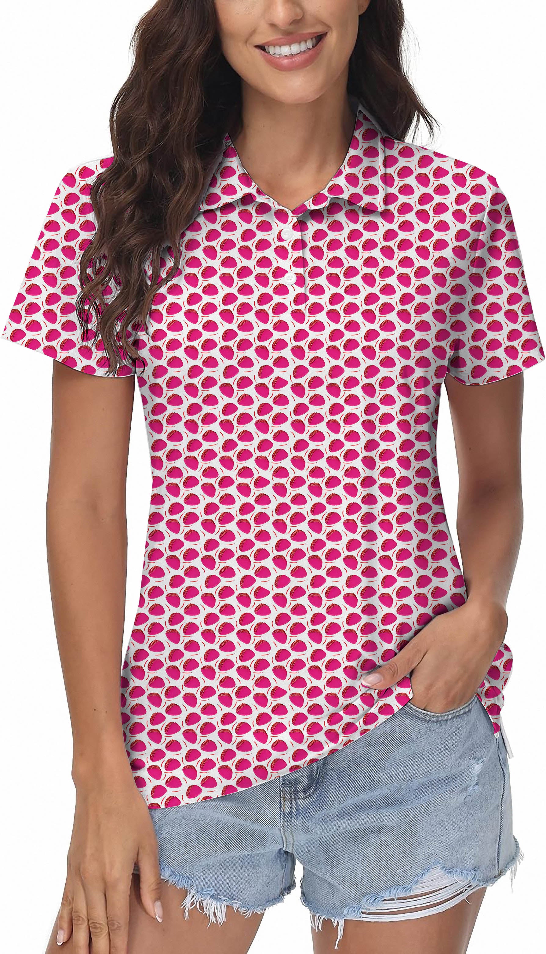 Women's TACO TUESDAY Golf Polo