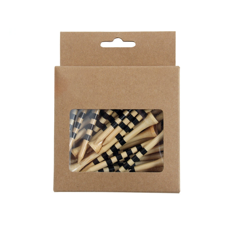 Bamboo Golf Tees 70/83mm Pack of 50 Groomsman Golf Gift