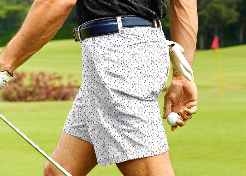 Men  Life Creation Golf Shorts