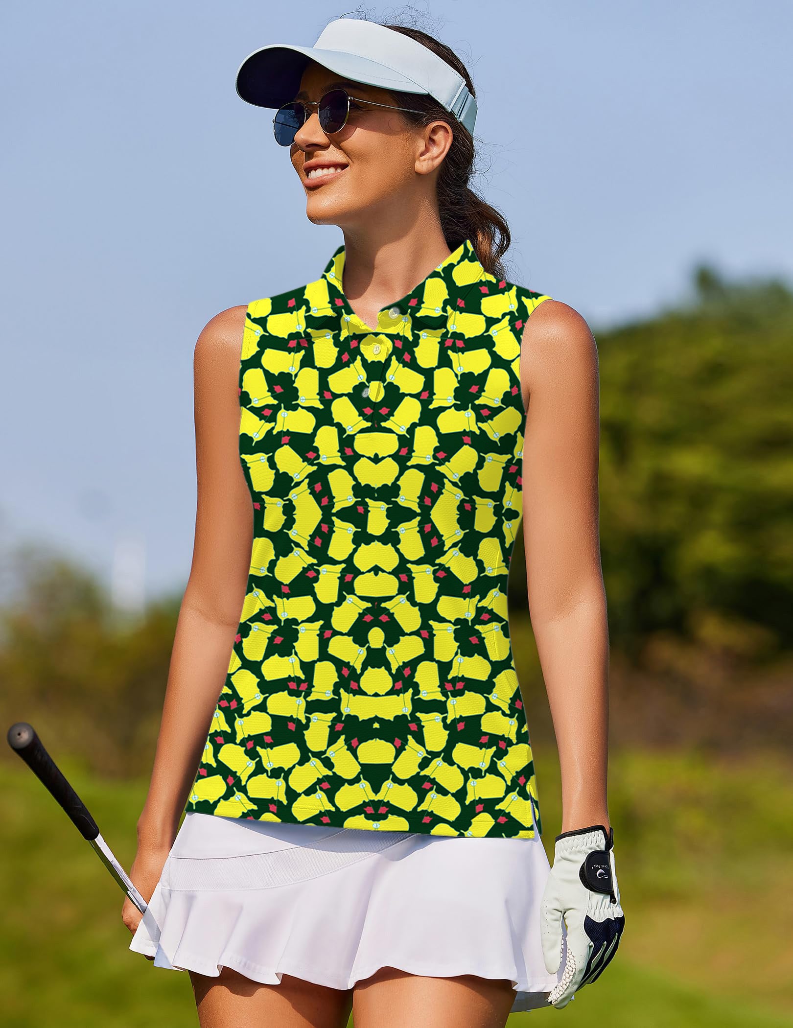 Women's Augusta golf Sleeveless shirt