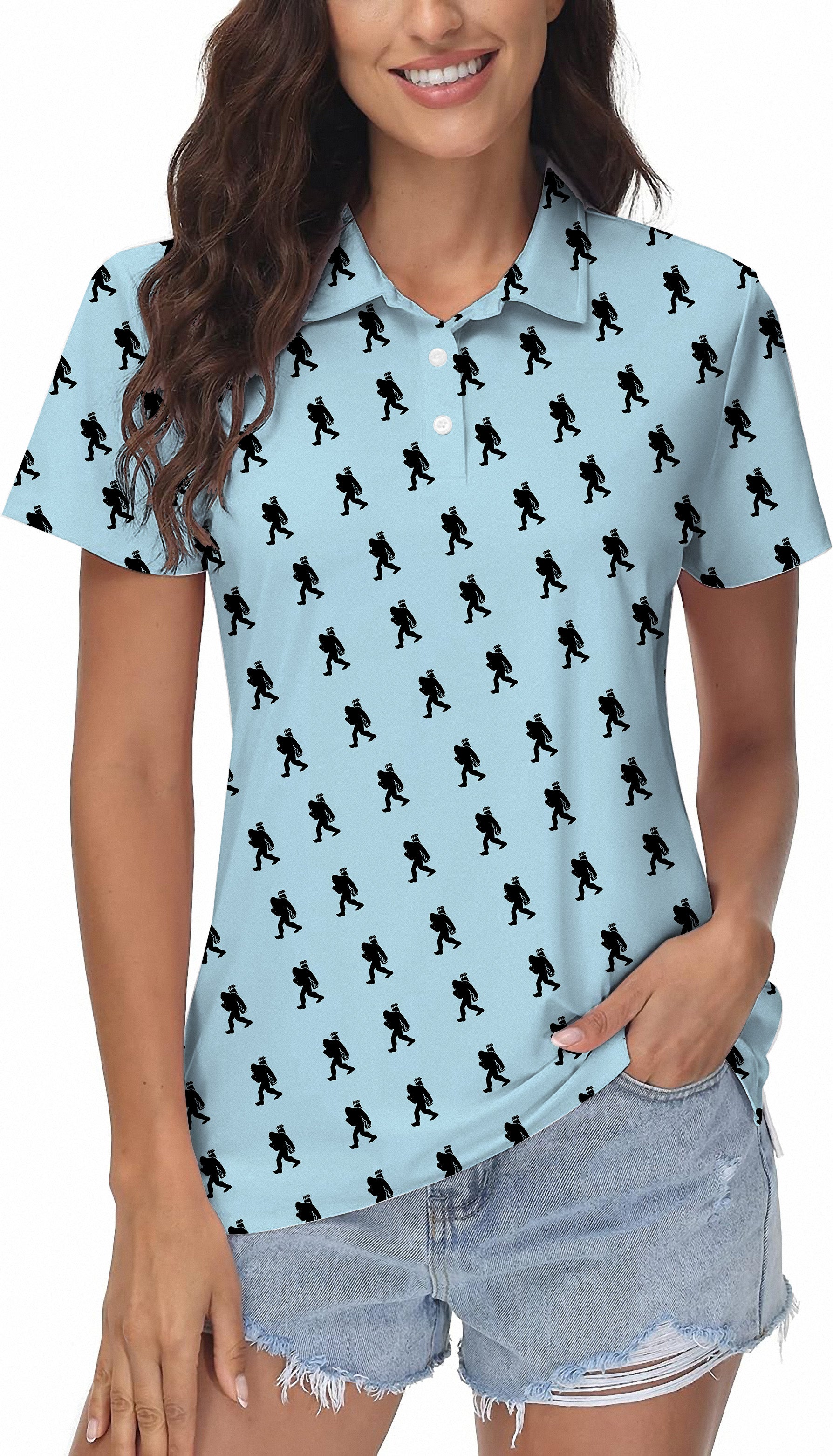 Bigfoot Women's Golf Polo