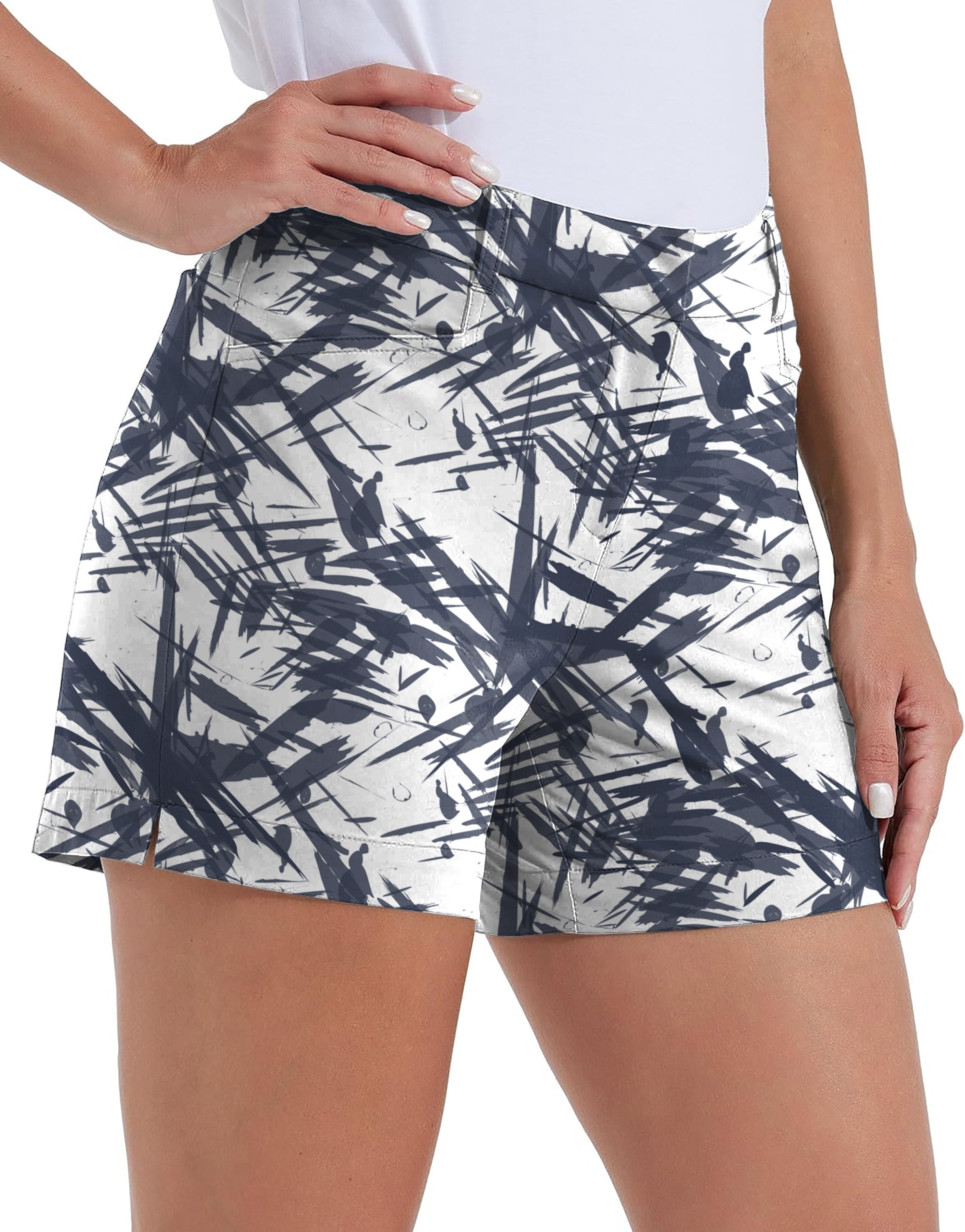 Shodo Polo Own Logo 4.5/7/10 Golf Shorts Quick-Drying Woman Outdoor Casual Shorts With Pockets Waterproof