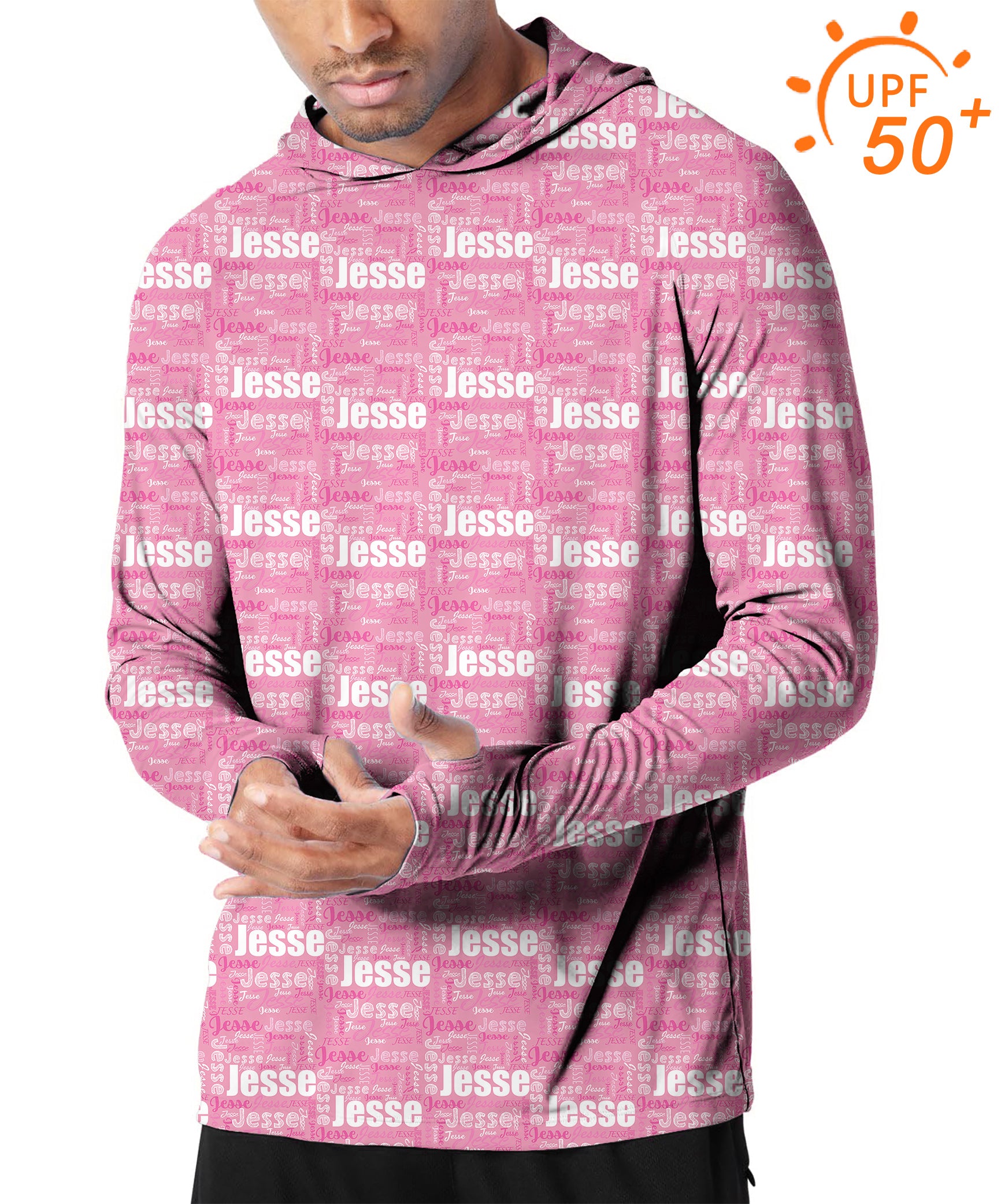 Men's Outdoor Custom name mulberry Golf Sun Protection Slim Fit  hoodies