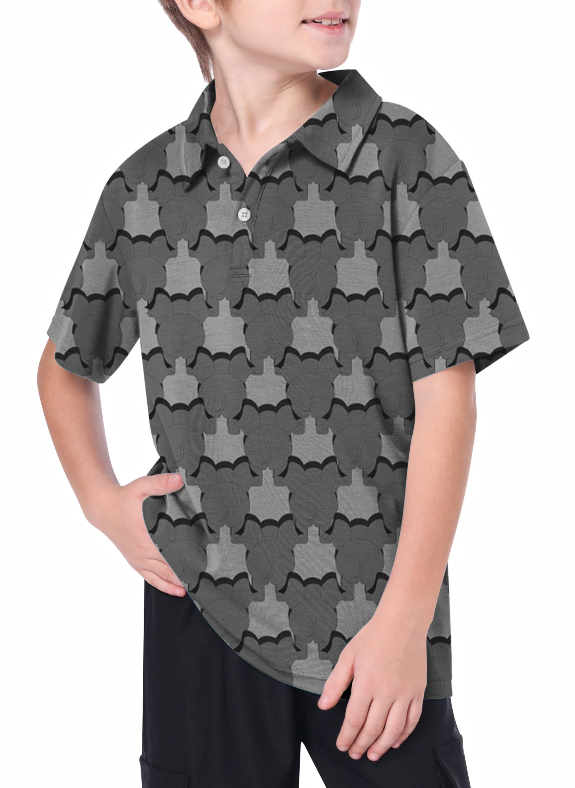 Youth The back of an elephant Golf Polo