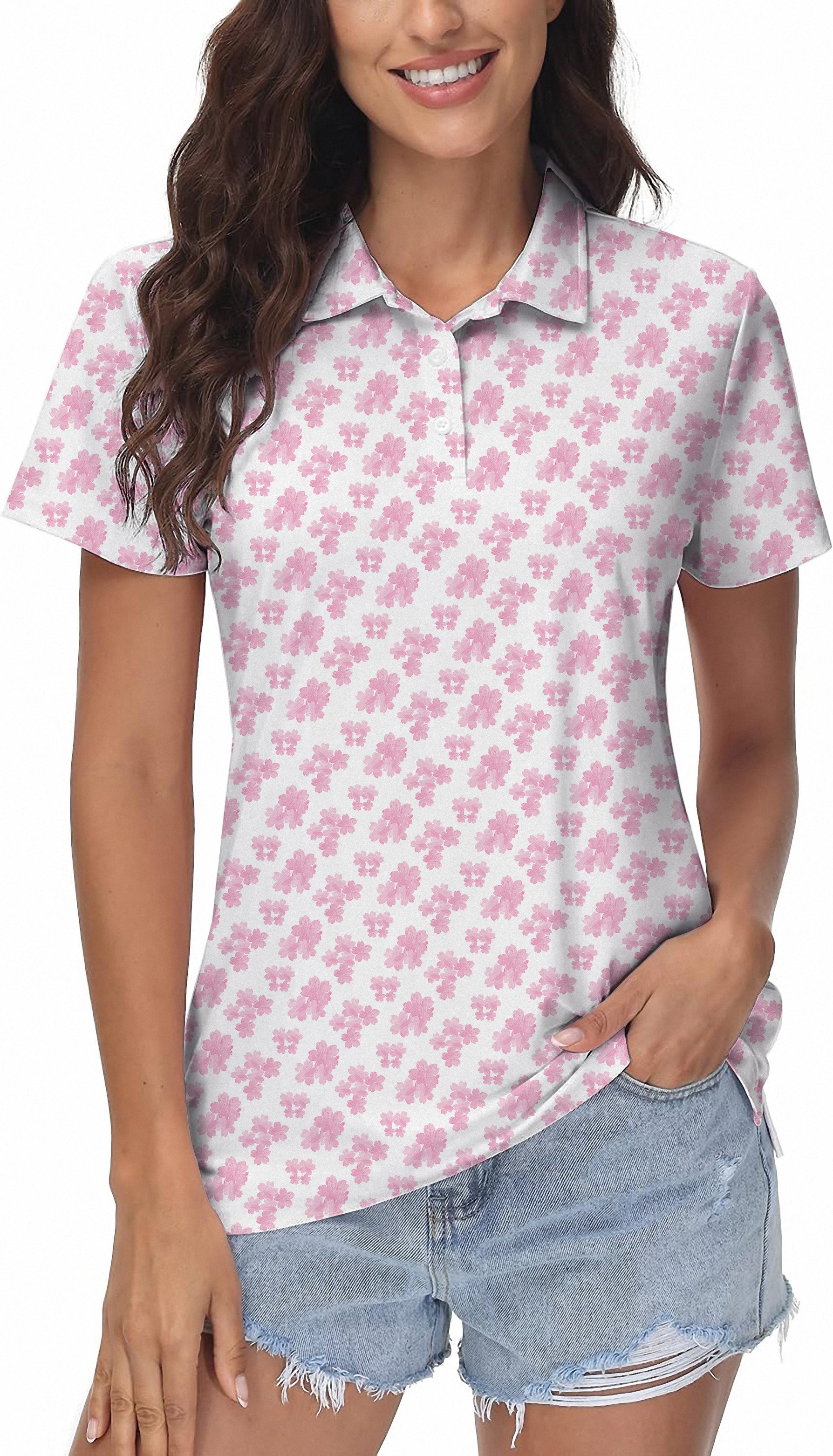 Women's sakura Golf Polo