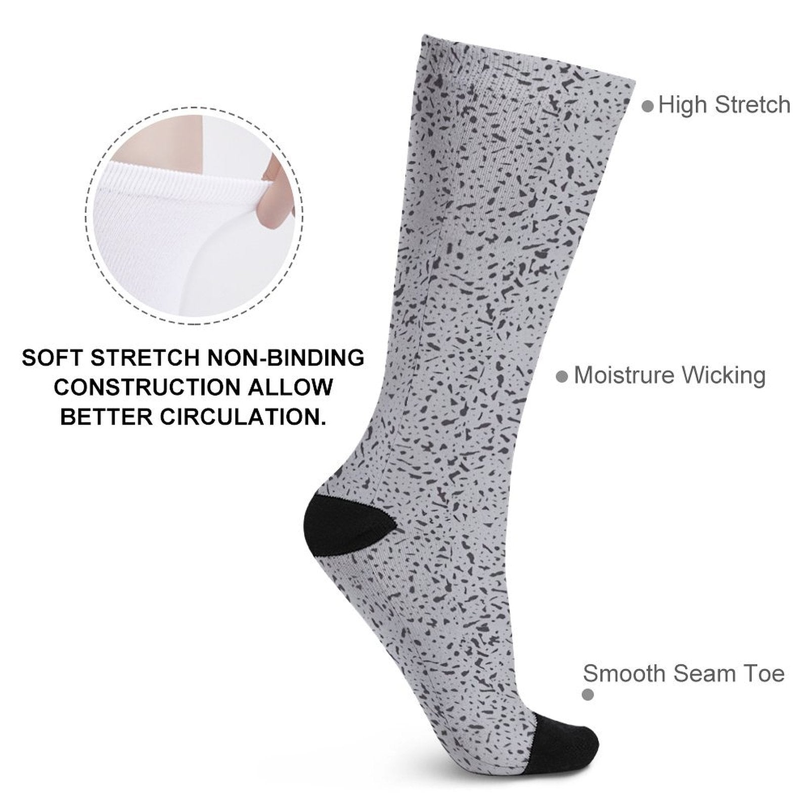 Speckle Prined socks Gifts for Men Women