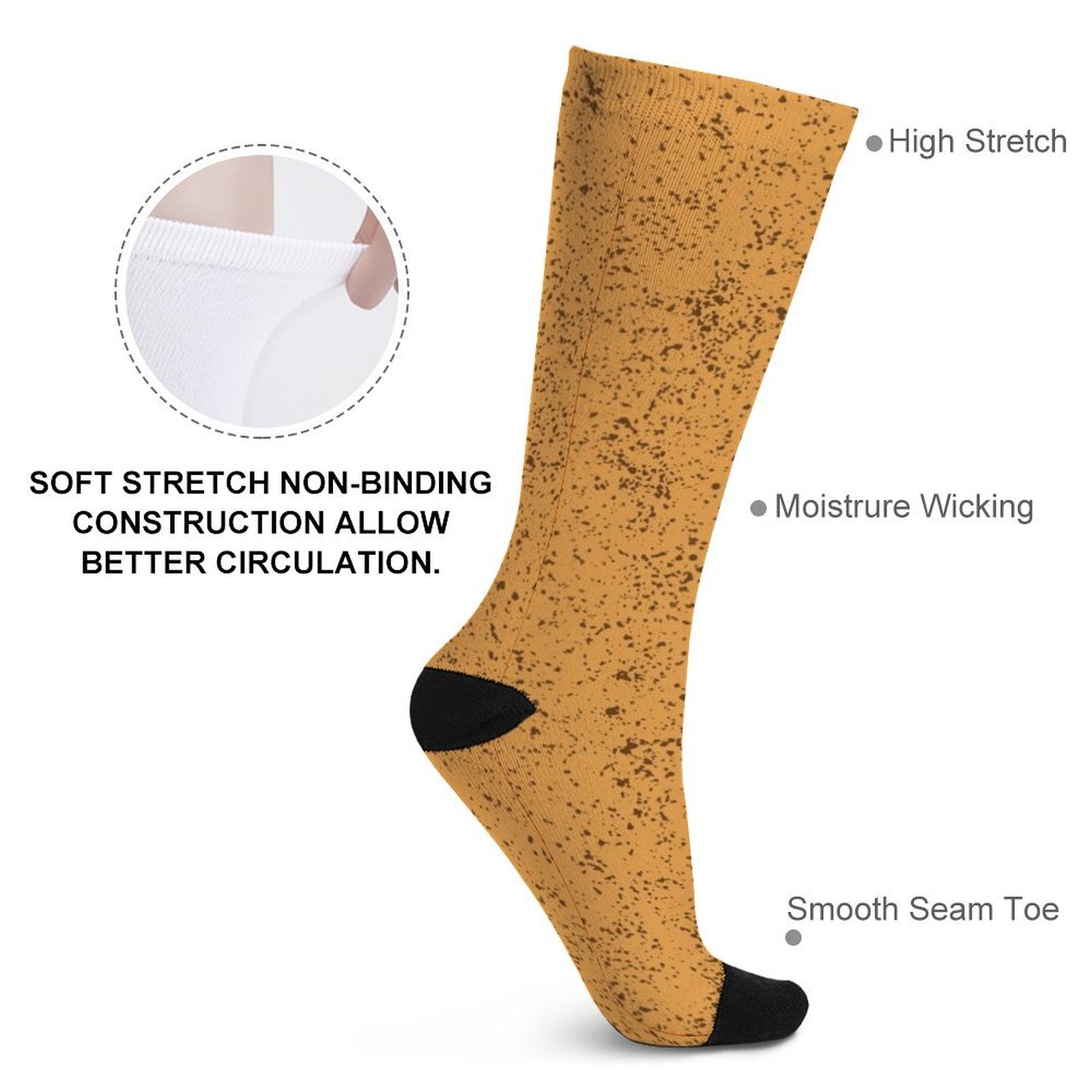 Grange Prined socks Gifts for Men Women
