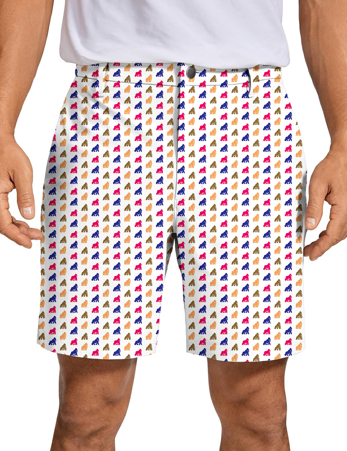 Men Gorillas Golf Shorts