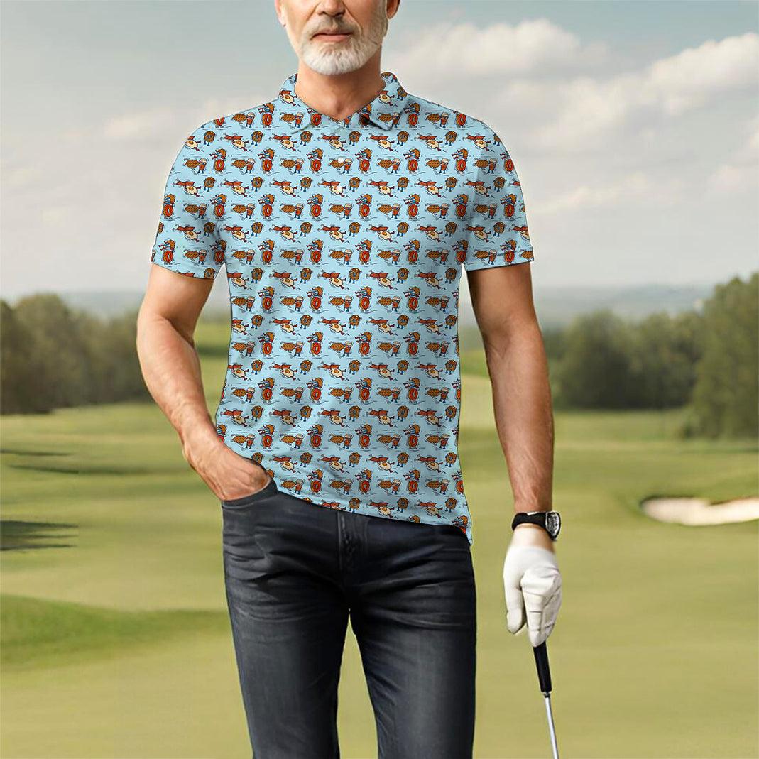 Men's Breakfast Brawl golf polo