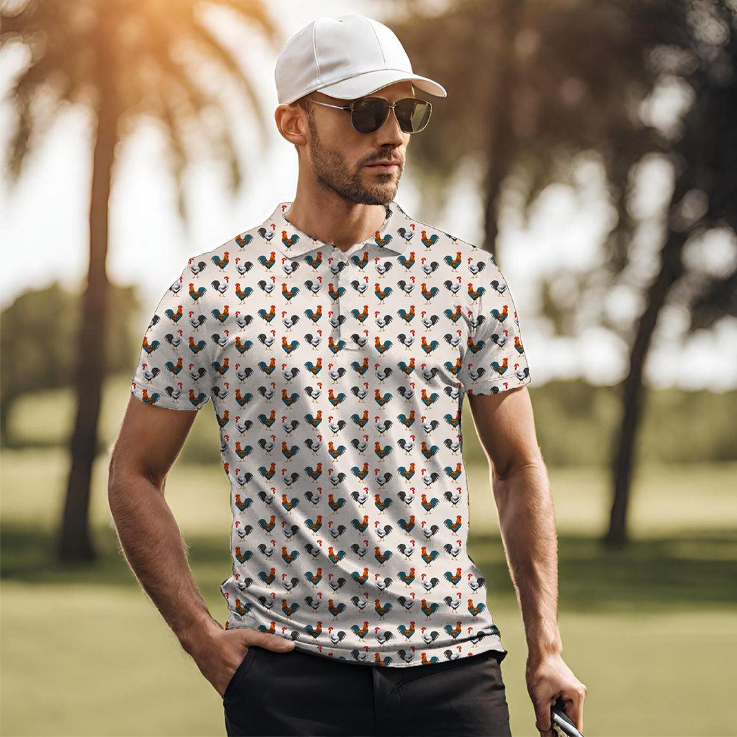 Men's Golf Polo Shirts Mr. Cocky