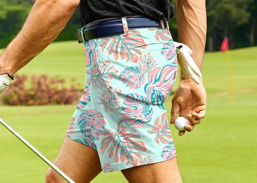 Men Magic Leaves Golf Shorts