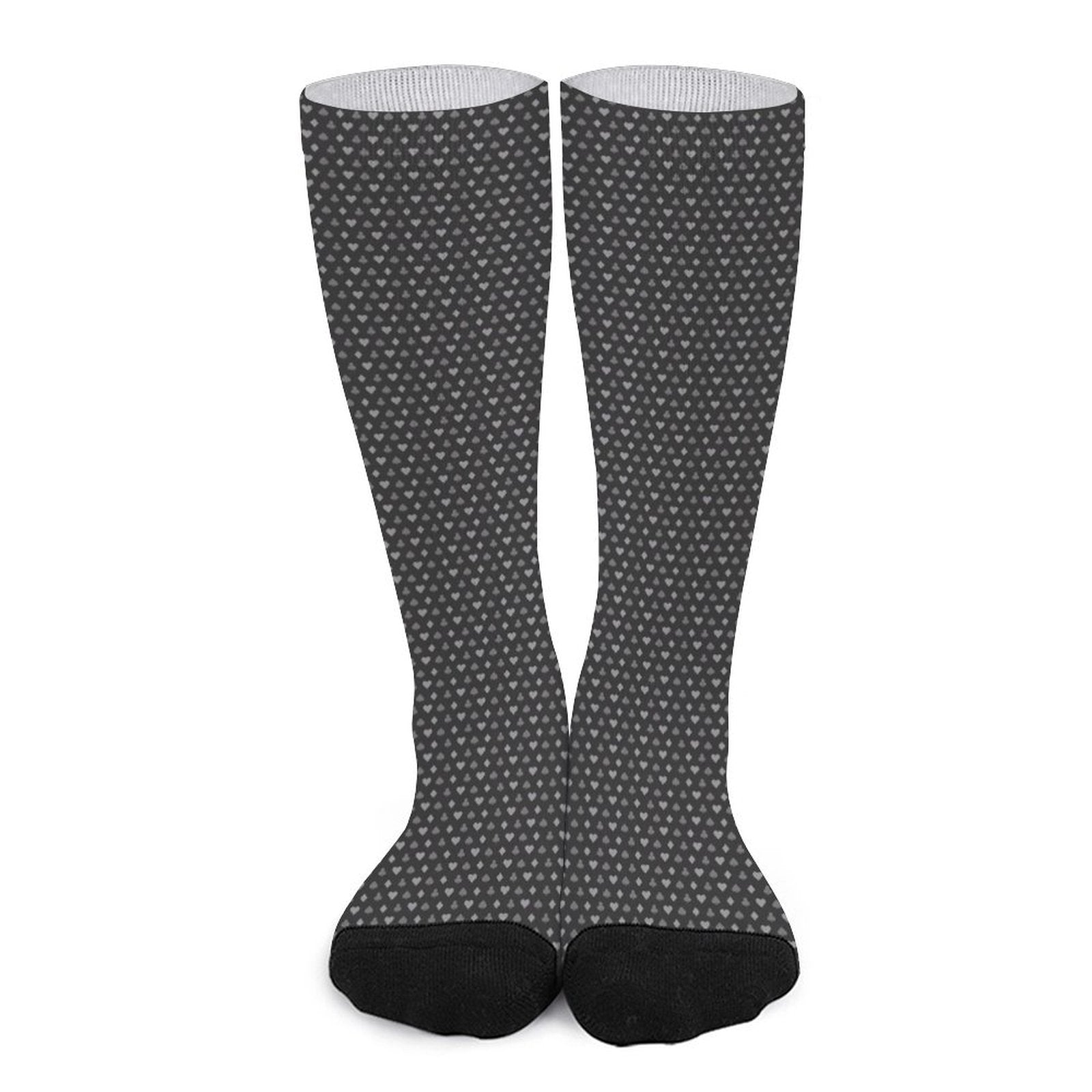 Poker Pattern Prined socks Gifts for Men Women